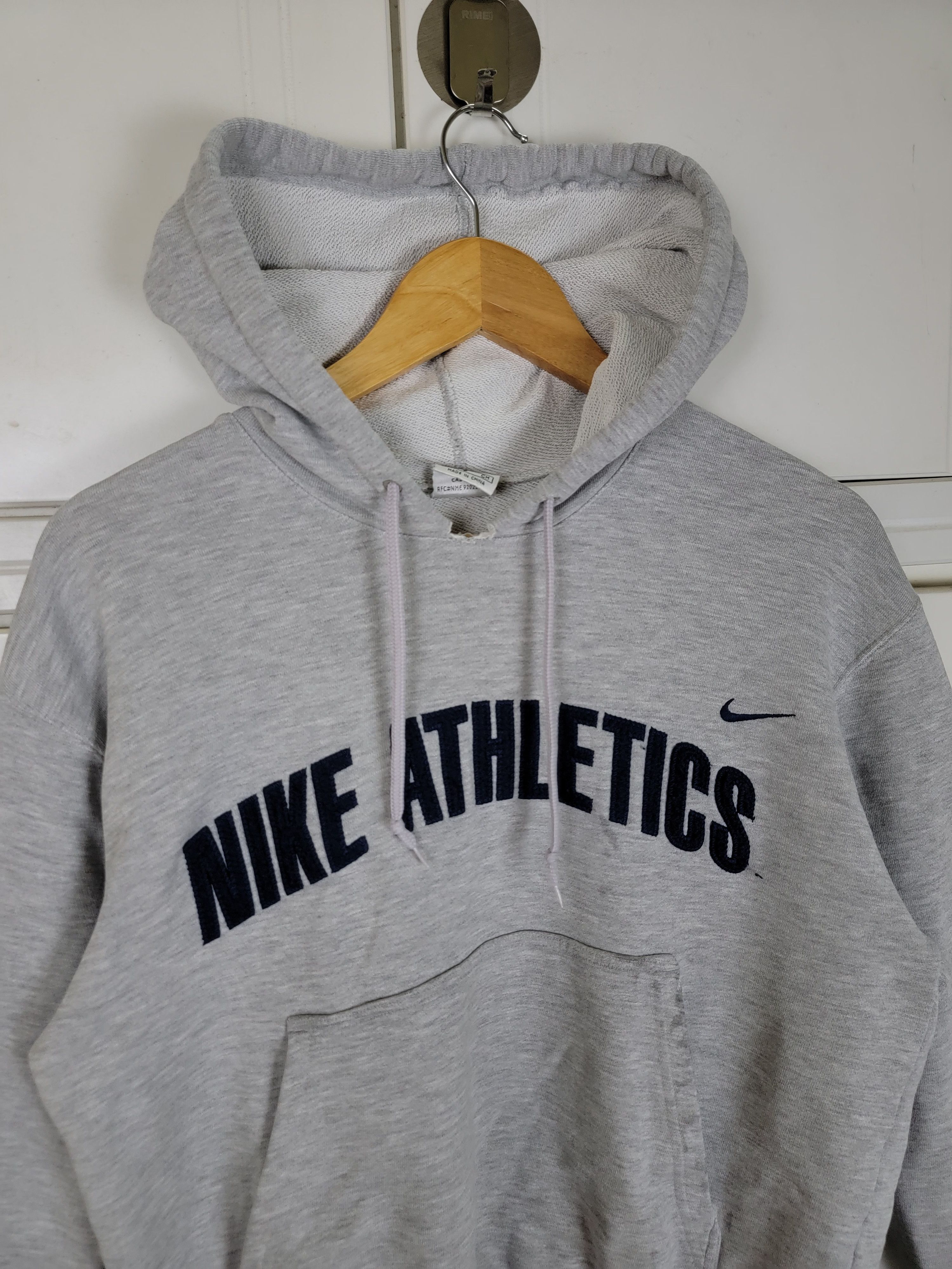 Nike × Vintage Vintage Nike Athletic Hoodies Size US S / EU 44-46 / 1 - 2 Thumbnail