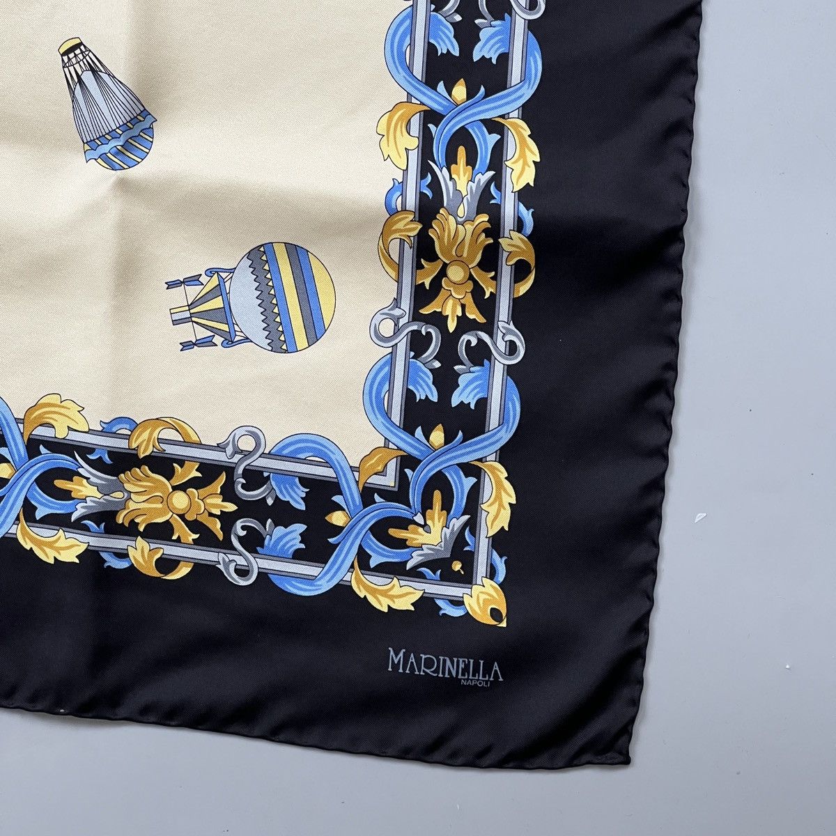 E. Marinella E. Marinella Napoli Balloons Silk Scarf (Y0598) Size ONE SIZE - 3 Thumbnail