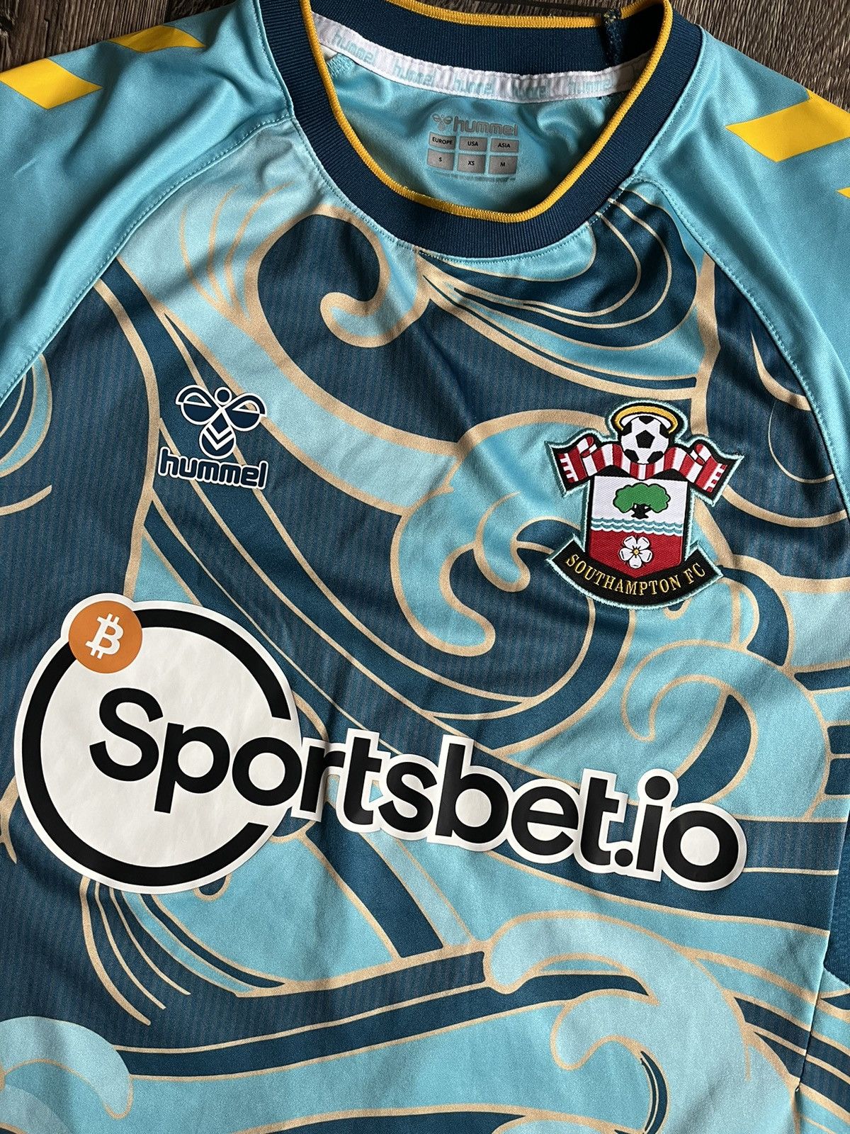 Hummel × Vintage HUMMEL Southampton 2022-2023 Away #21 Timo Livramento Shirt Size US S / EU 44-46 / 1 - 4 Thumbnail