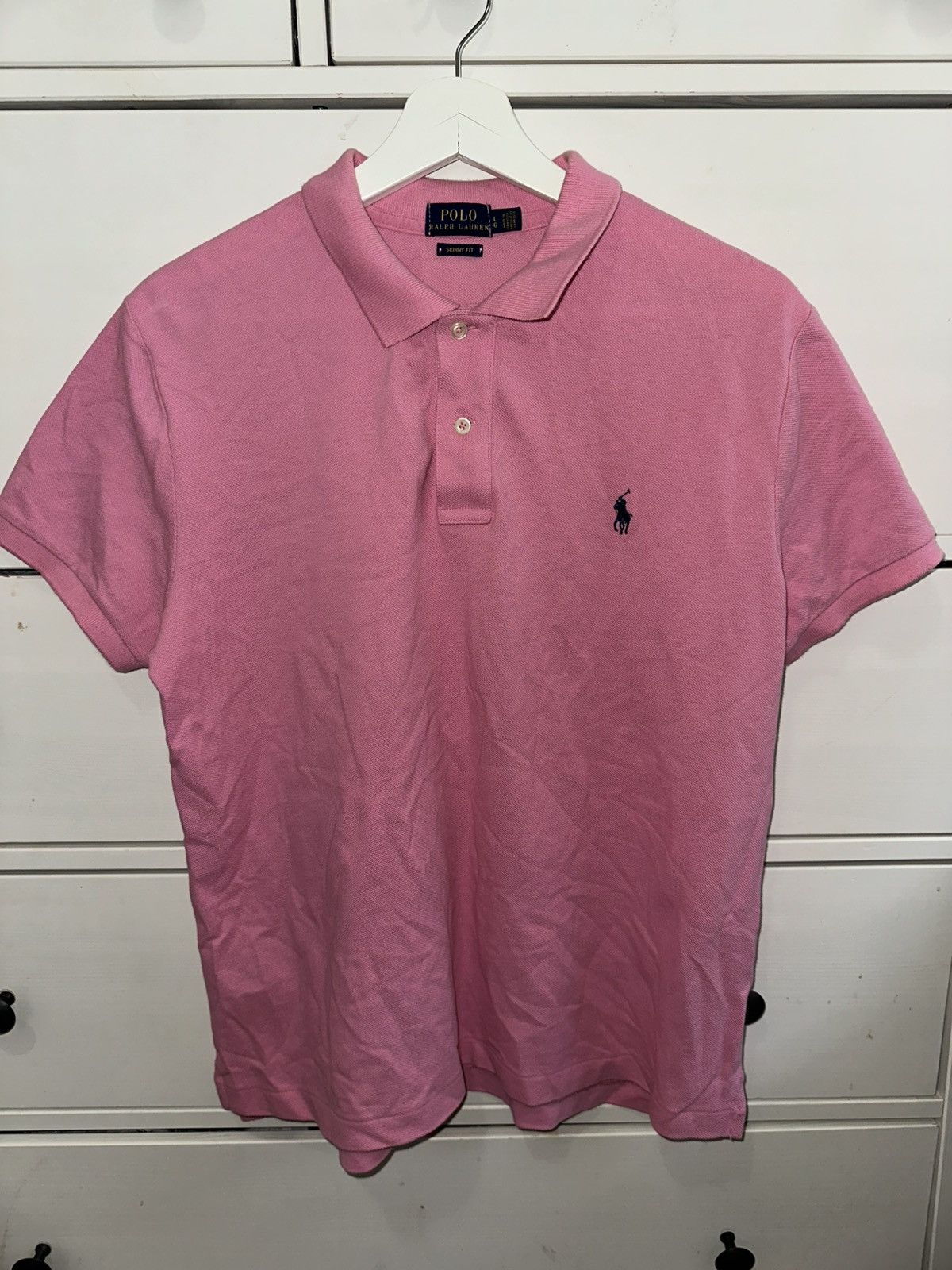 Polo Ralph Lauren Women’s Pink Polo Ralph Lauren Shirt Size L / US 10 / IT 46 - 1 Thumbnail