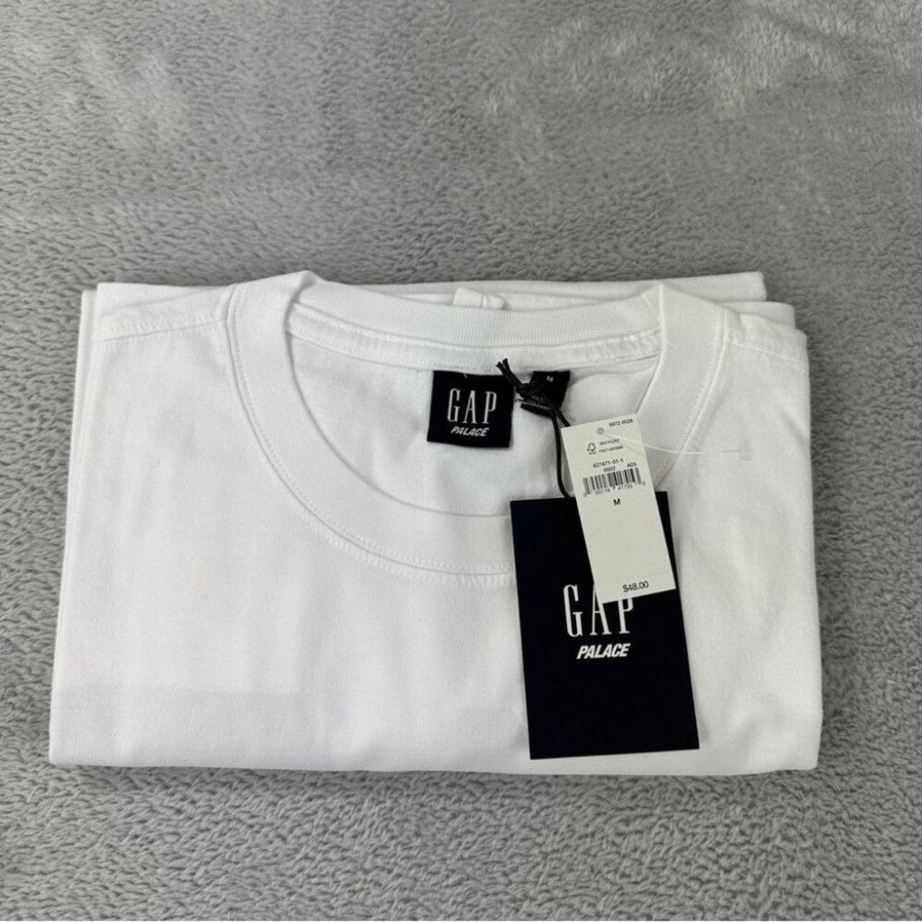 Palace Palace x Gap NWT Men's Sz Medium White T-Shirt 100% Cotton Size US M / EU 48-50 / 2 - 5 Thumbnail