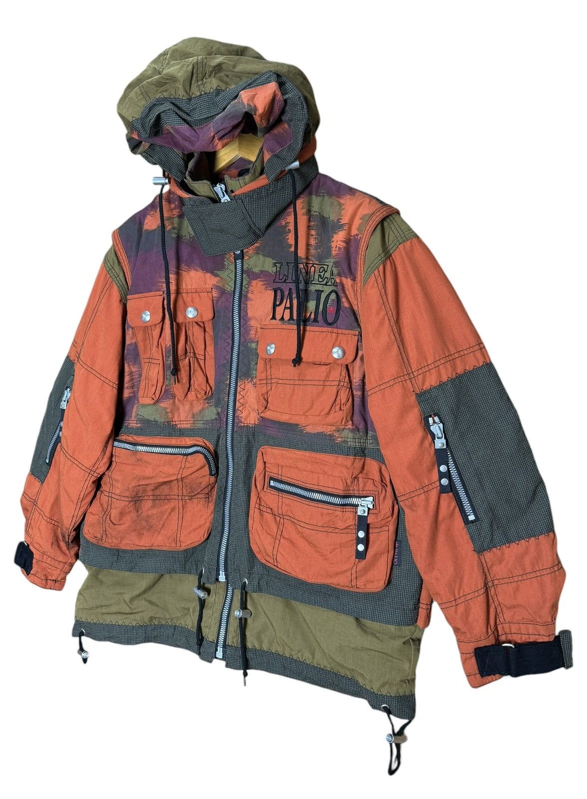 Vintage Vintage Linea Palio Ski Multi Pocket Jacket Size US L / EU 52-54 / 3 - 3 Thumbnail