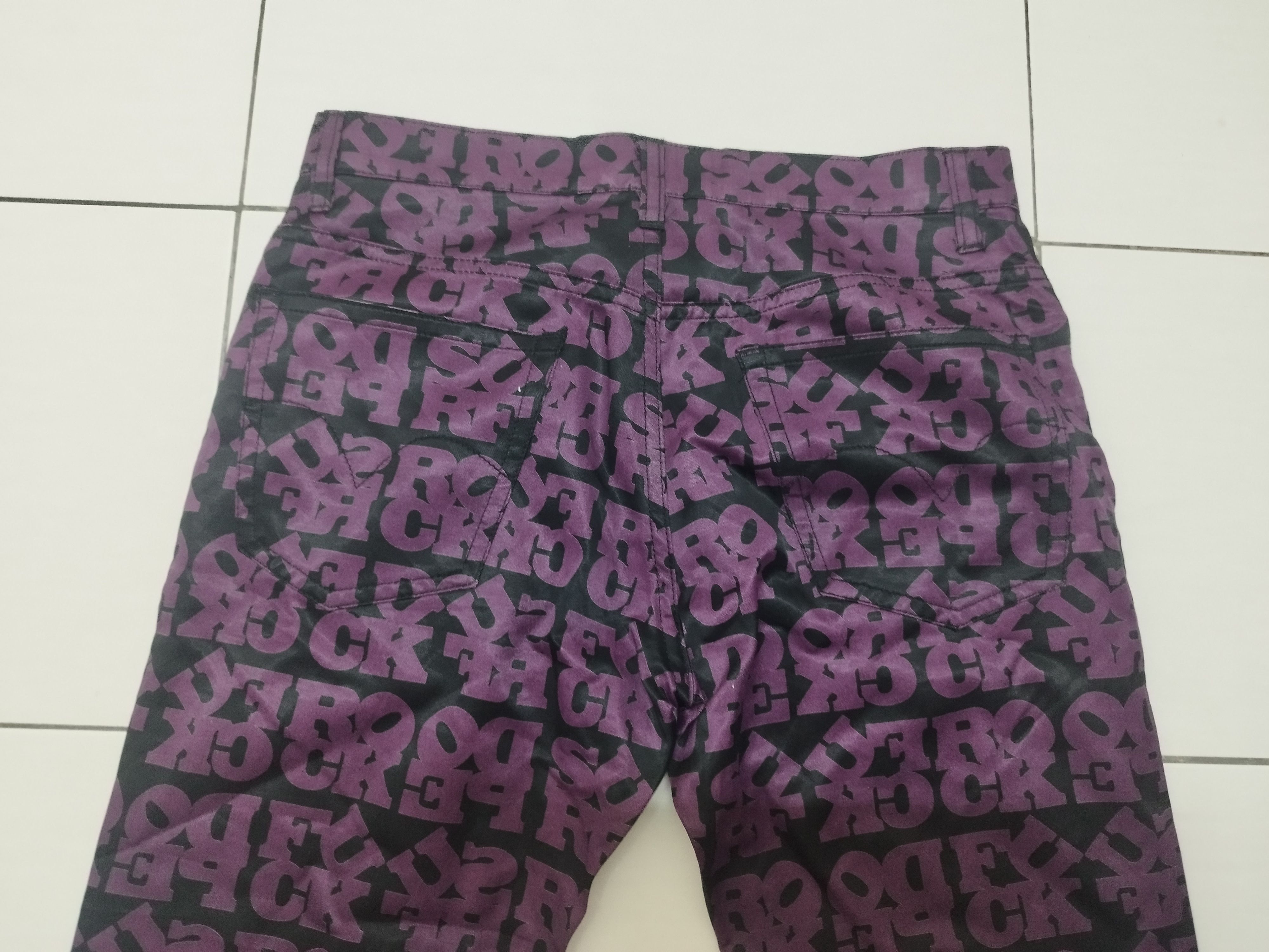 Hysteric Glamour × If Six Was Nine × Japanese Brand 00's Hysteric Glamour "Fuck Rock " Pants Size US 28 / EU 44 - 9 Thumbnail
