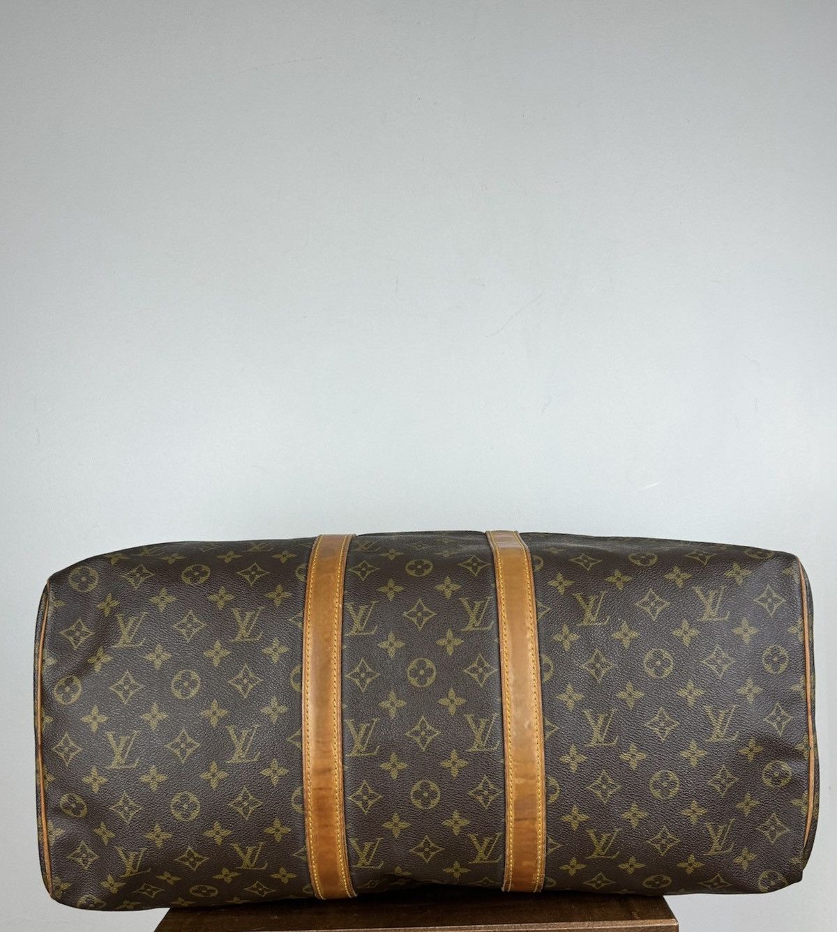 Genuine Leather × Louis Vuitton × Vintage Luxury travel bag Louis Vuitton Keepall 50 original item Size ONE SIZE - 2 Thumbnail