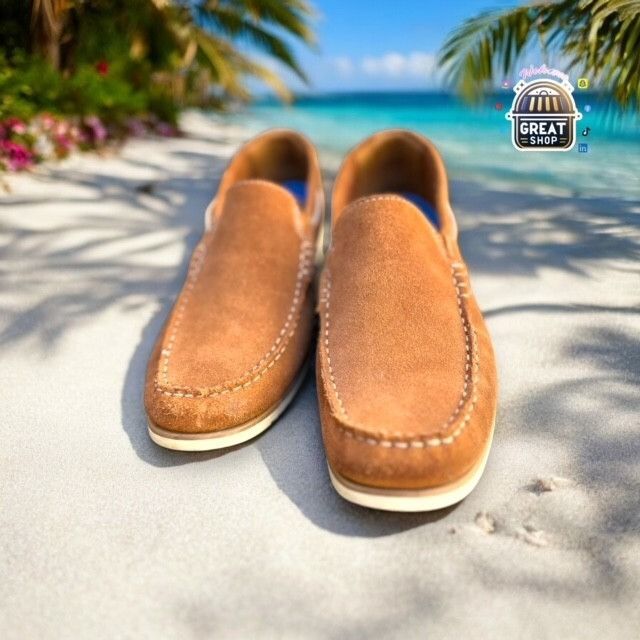 Clarks Best Clarks Collection Men's Tan Boat Shoes Extreme Comfort Size US 10 / EU 43 - 1 Thumbnail