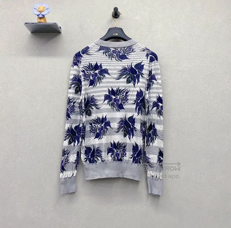 Louis Vuitton Louis Vuitton Grey striped sweater Size US S / EU 44-46 / 1 - 2 Thumbnail