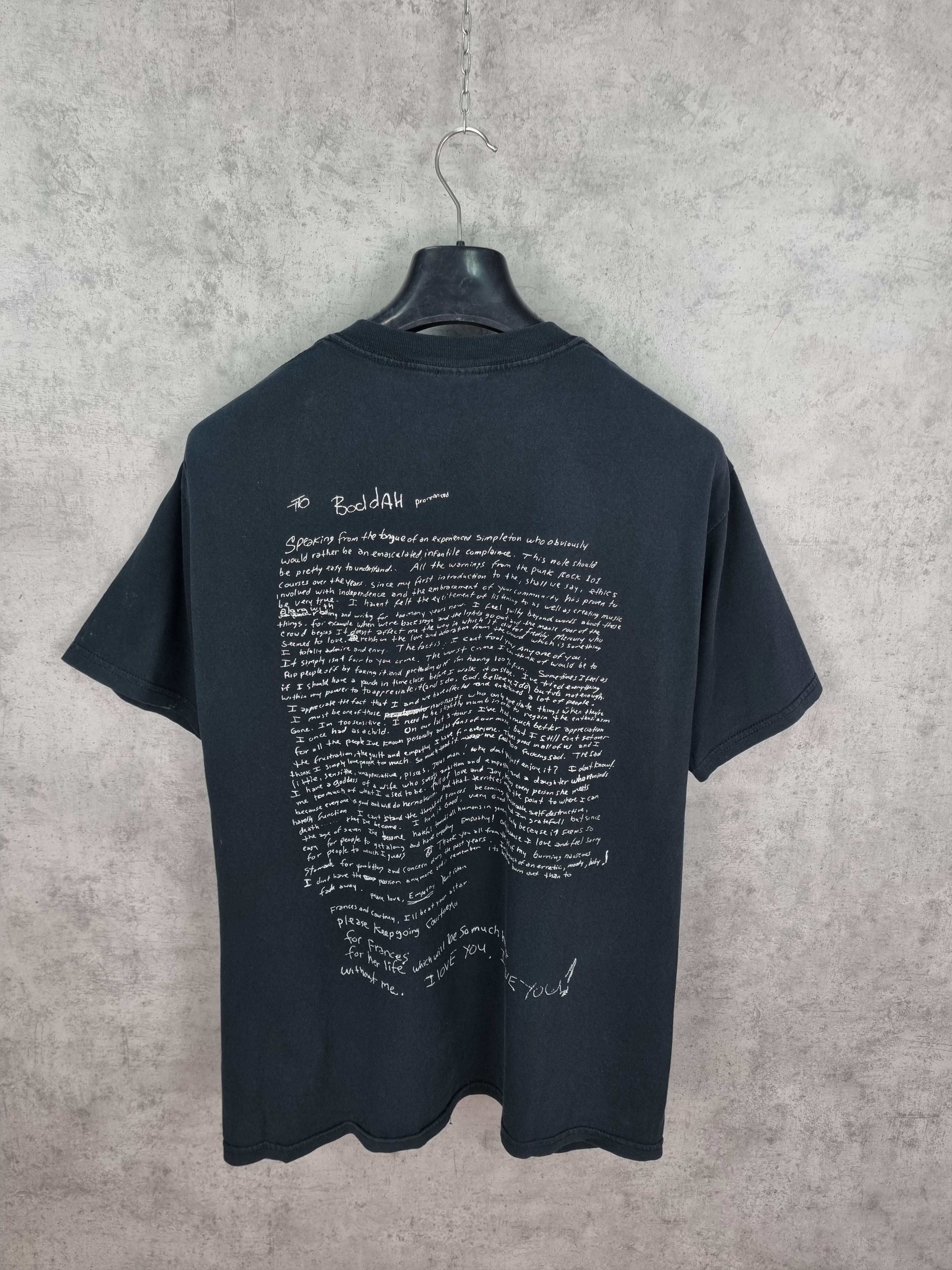 Band Tees × Nirvana NIRVANA BUDDDHIST BEATITUDE PORTRET KURT COBAIN BAND TEE Size US XL / EU 56 / 4 - 9 Thumbnail