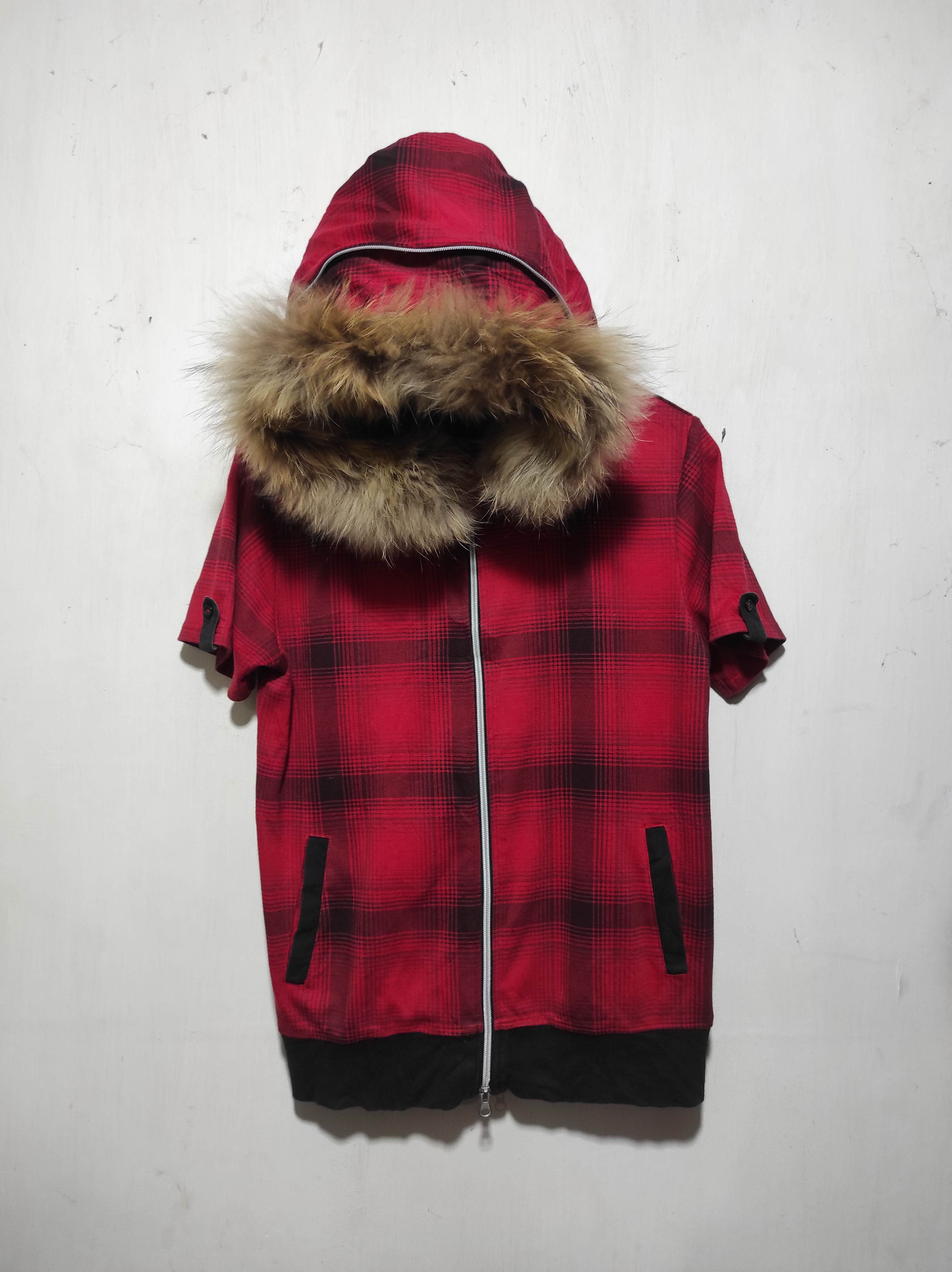 If Six Was Nine Request Zip Fur short sleeve hoodie IfSixWasNine LGB style Size US M / EU 48-50 / 2 - 2 Thumbnail