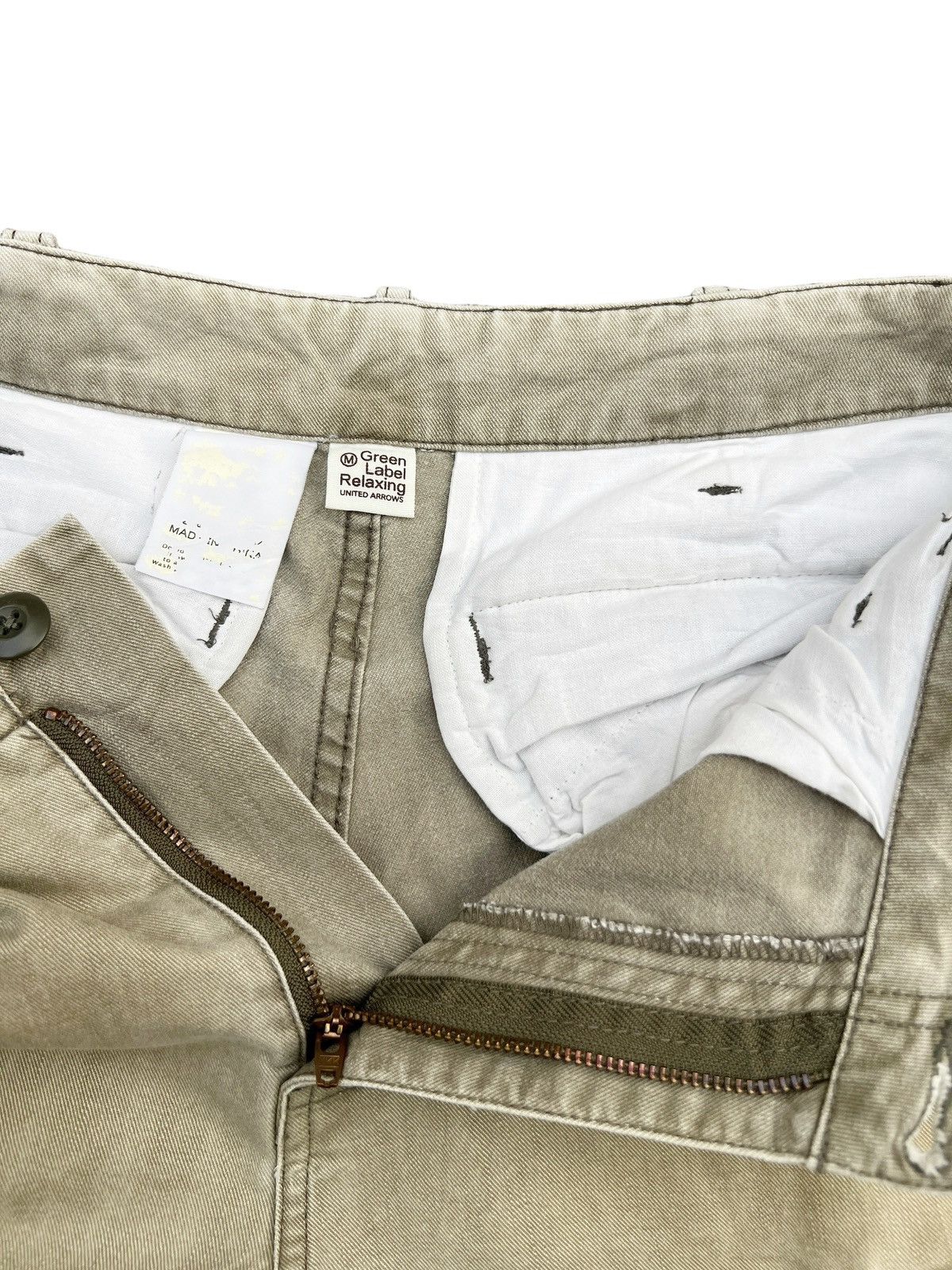 Japanese Brand Arrow Multipocket Distressed Sunfaded Baggy Cargo Pants 32 Size US 32 / EU 48 - 8 Thumbnail