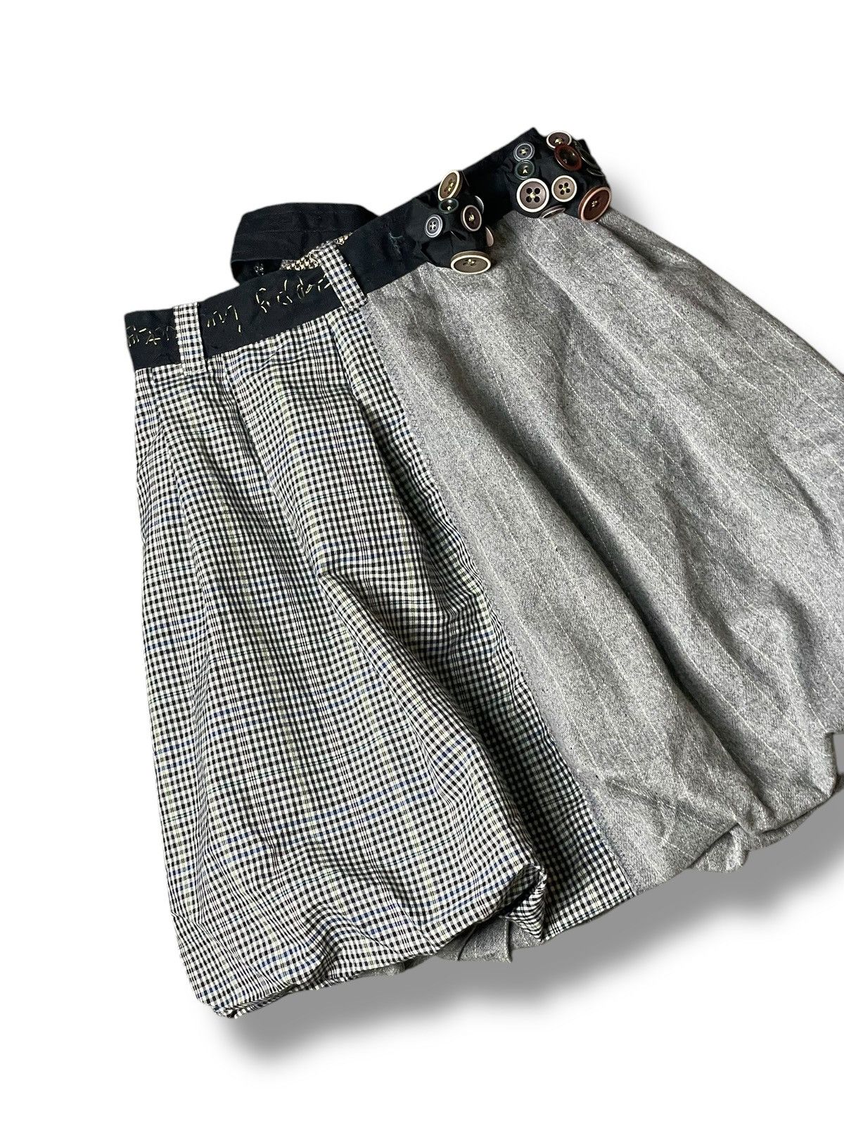Desigual × Japanese Brand × Vintage DESIGUAL Parachute Style Mini Skirt (104) Size 25" / US 0 / IT 36 - 3 Thumbnail