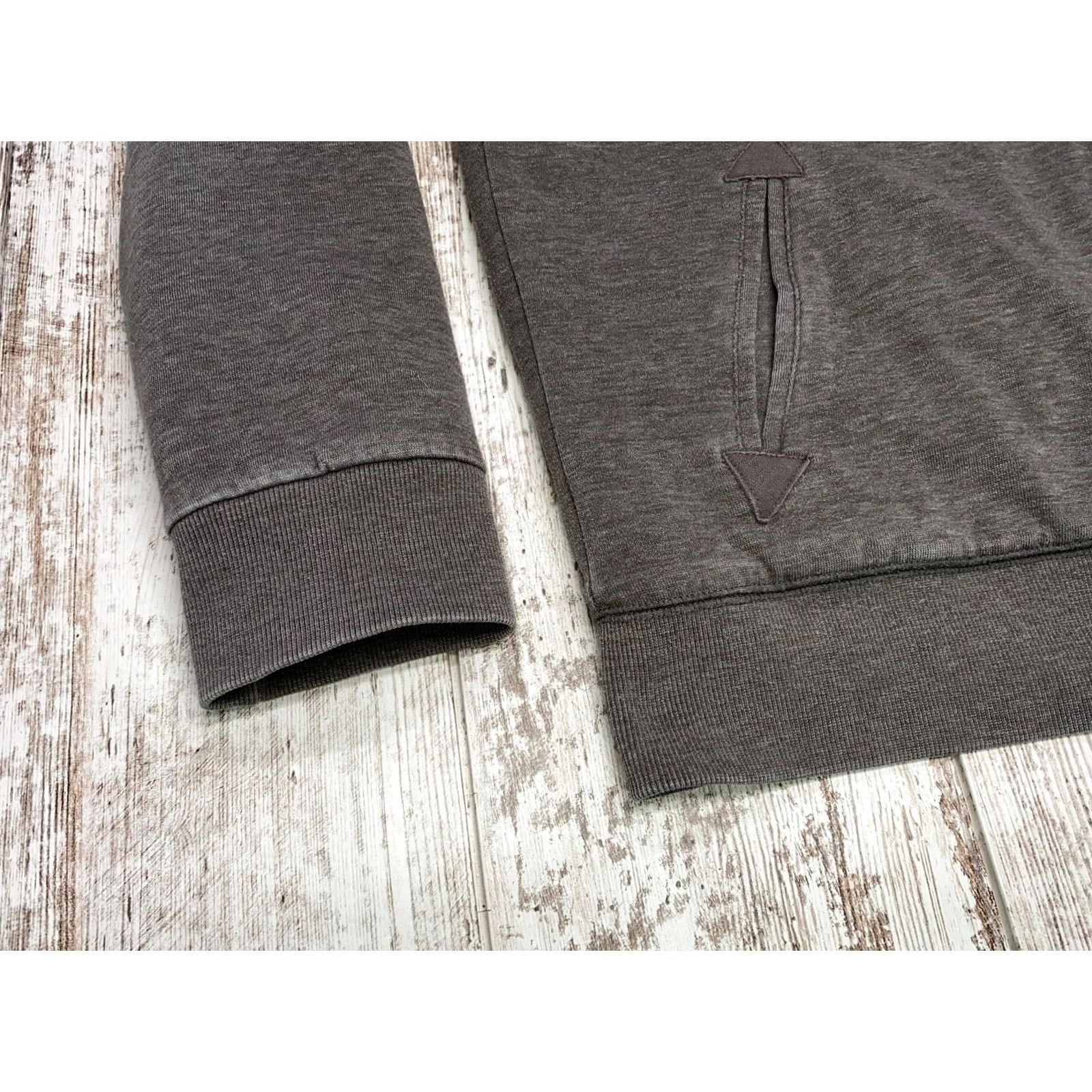 O'Neill VINTAGE O'Neill Hoodie Shirt Mens L Gray Full Zip Sherpa Lined Surf Skate Y2K Distressed Logo Heavyweight Grunge Beach USA 90s Size US L / EU 52-54 / 3 - 2 Thumbnail
