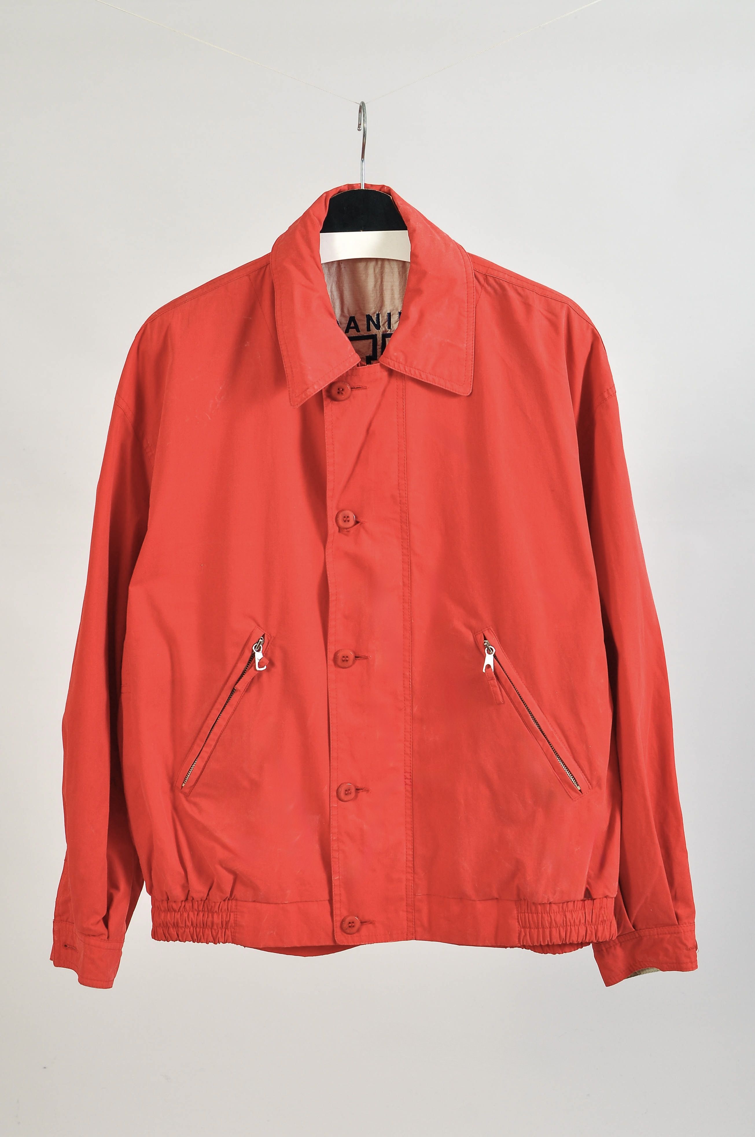 Daniel Hechter Vintage 90s Daniel Hechter Red Bomber Jacket XL XXL Size US XL / EU 56 / 4 - 1 Thumbnail