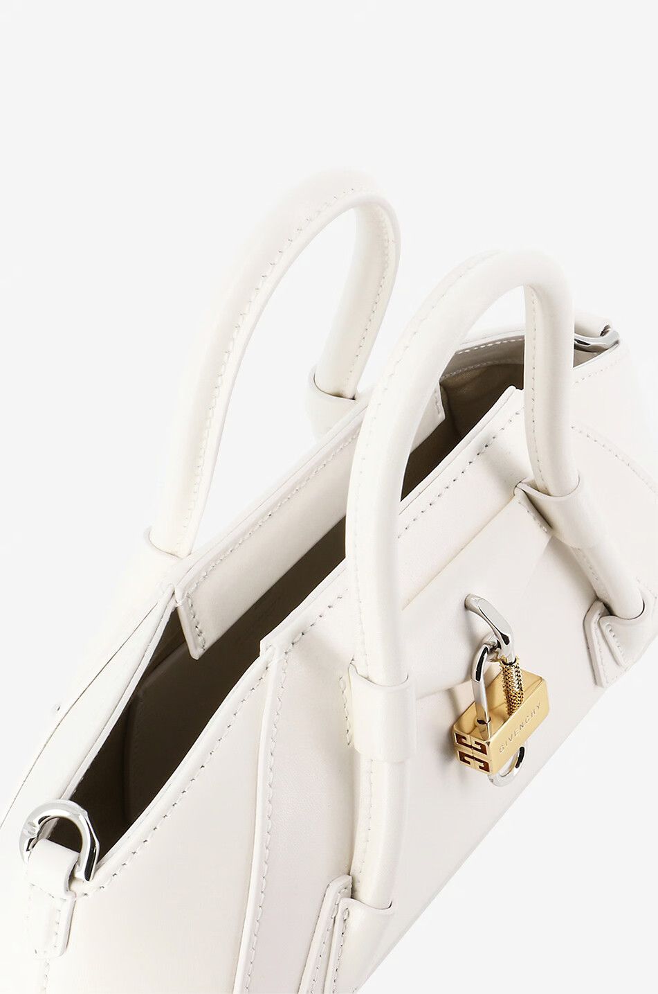 Givenchy o1srvl11e0225 Size: OS / Mini Antigona Bag in White Size ONE SIZE - 6 Thumbnail