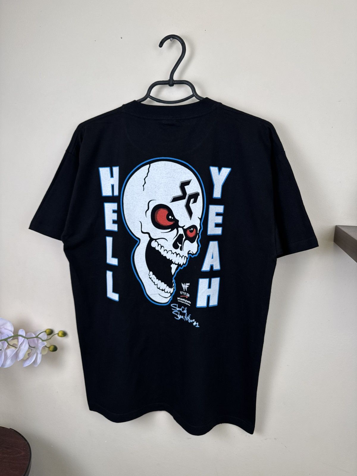 WWF Vintage WWF 1998 Stone Cold Steve Wanna Raise Some Hell M Size US M / EU 48-50 / 2 - 12 Thumbnail