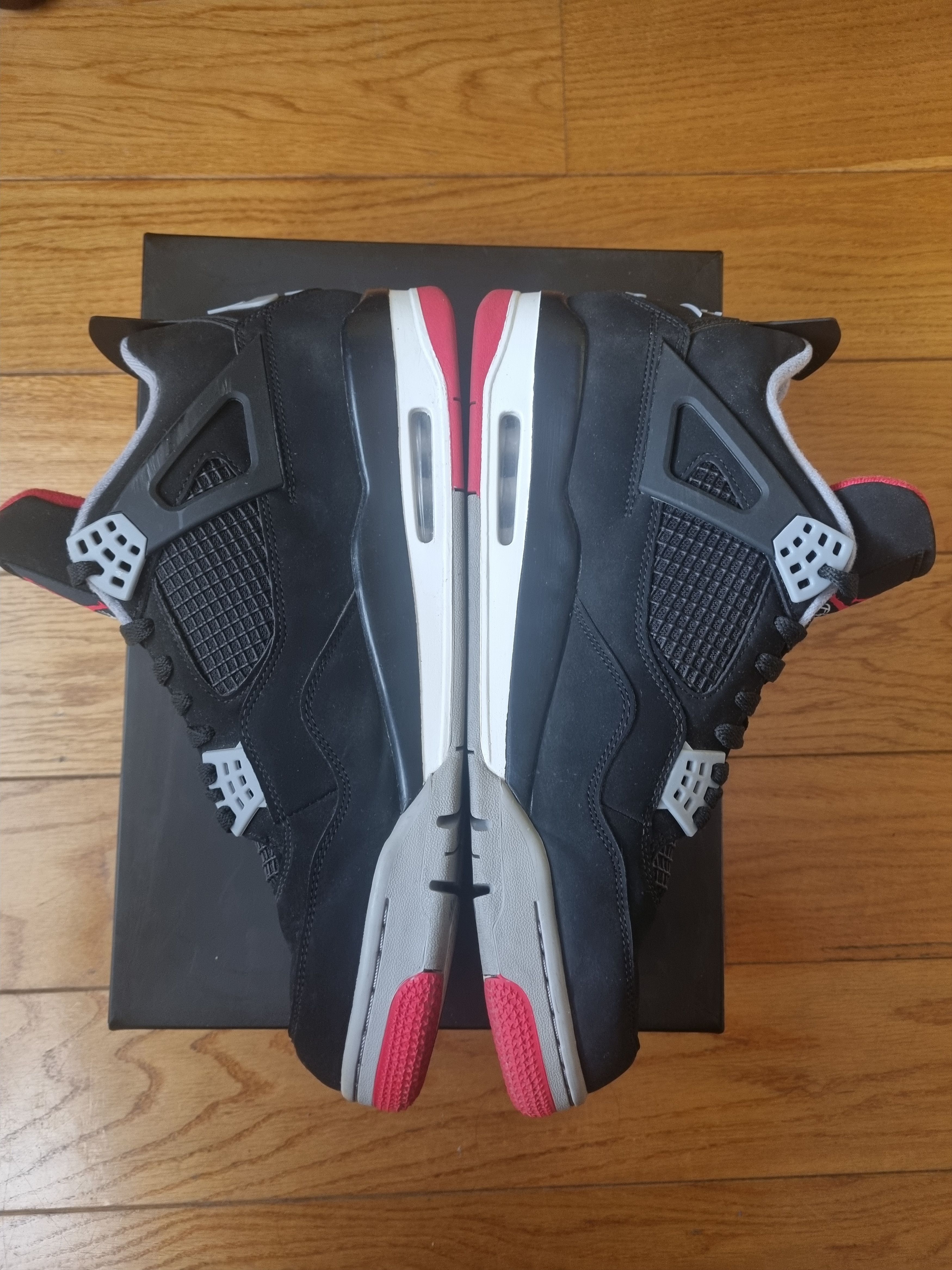 Jordan Brand Air Jordan 4 Retro Og 2019 Bred Size US 13 / EU 46 - 7 Thumbnail