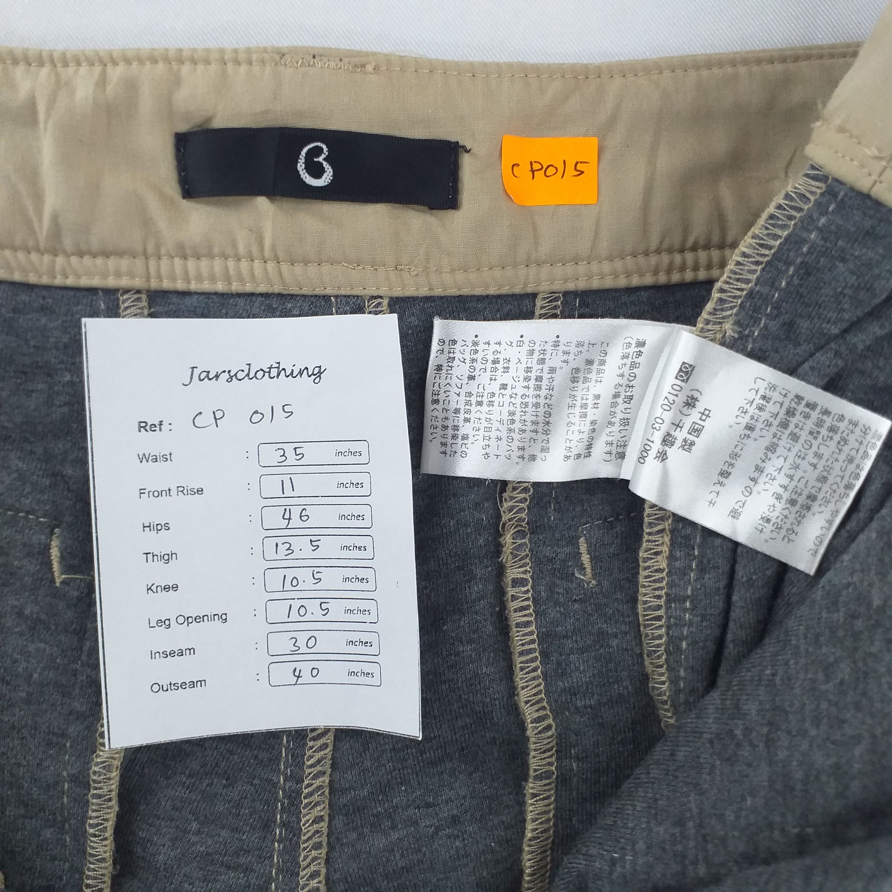 Japanese Brand Custom Wool Japanese Brand Cargo Pockets Pants 35 x 30 CP015 Size US 35 - 15 Thumbnail