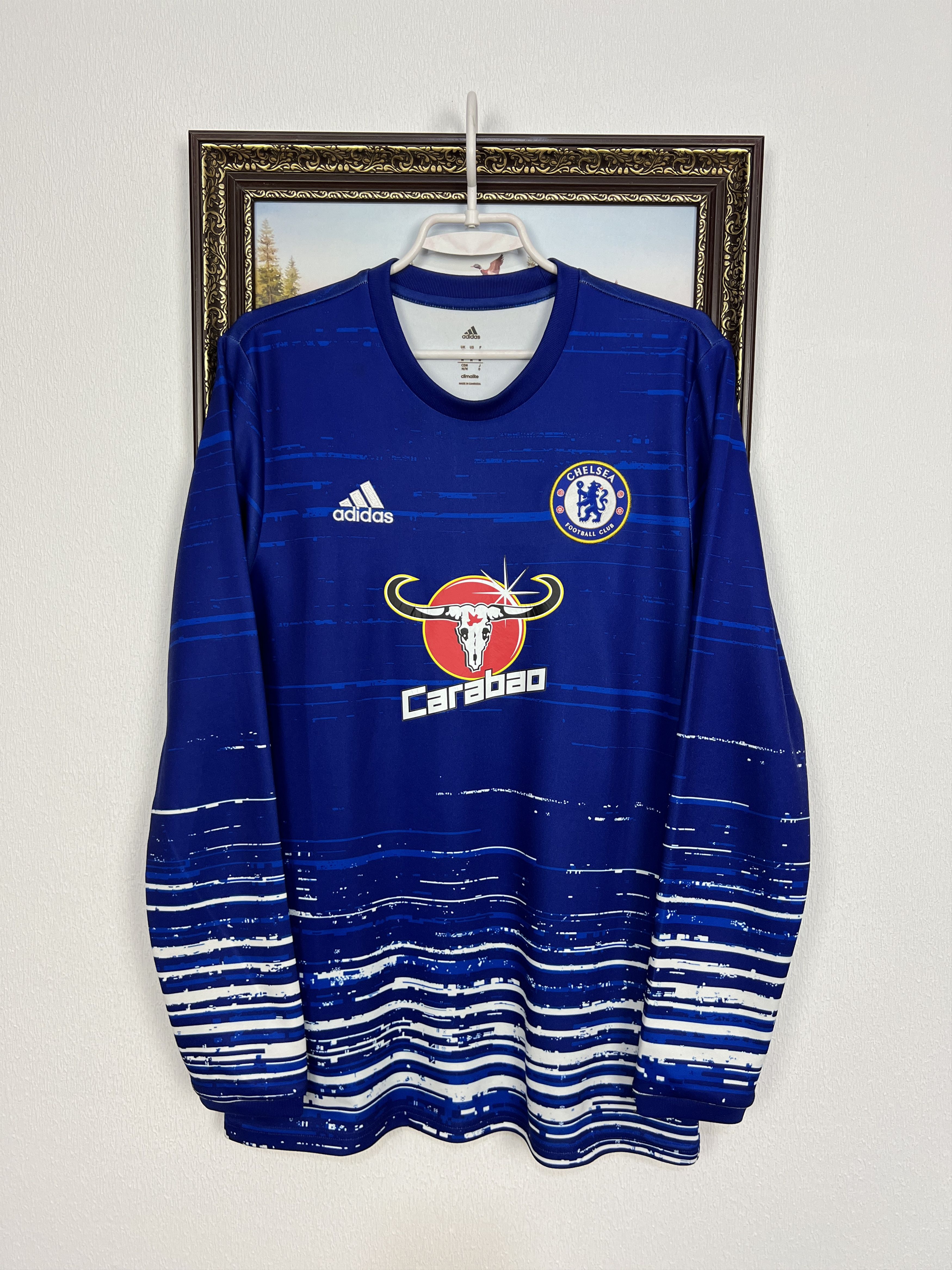 Nike Chelsea Nike Football Train Sweatshirt Mens Top Blue Size US M / EU 48-50 / 2 - 1 Thumbnail