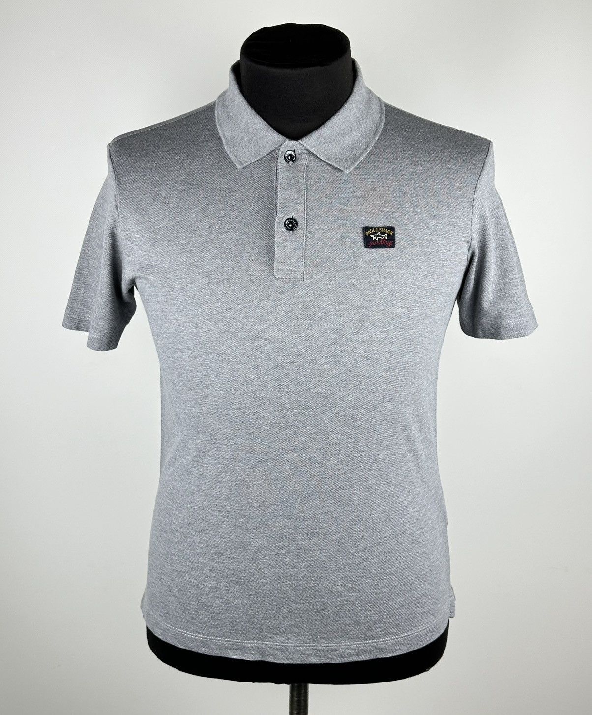 Paul & Shark Paul & Shark Polo T-Shirt Cotton Gray Men's Size S Size US S / EU 44-46 / 1 - 1 Thumbnail