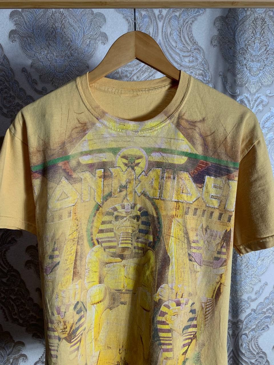 Band Tees Vintage Iron Maiden Pharaoh Retro Rock T-shirt Metal 90s Size US M / EU 48-50 / 2 - 2 Thumbnail