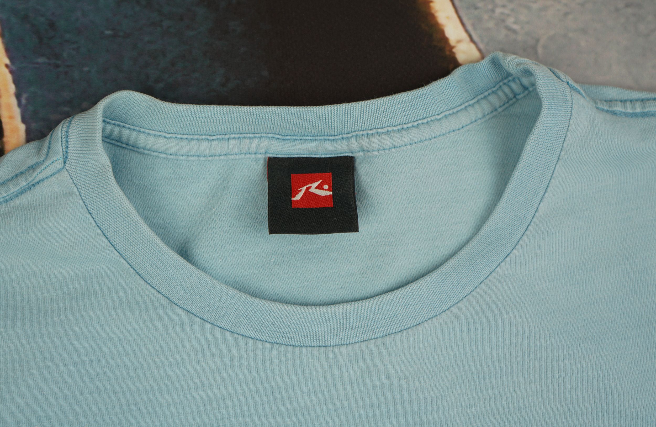 Rusty × Santa Cruz Skateboards × Vintage Vintage 90s Rusty T-Shirt Size US XL / EU 56 / 4 - 4 Thumbnail