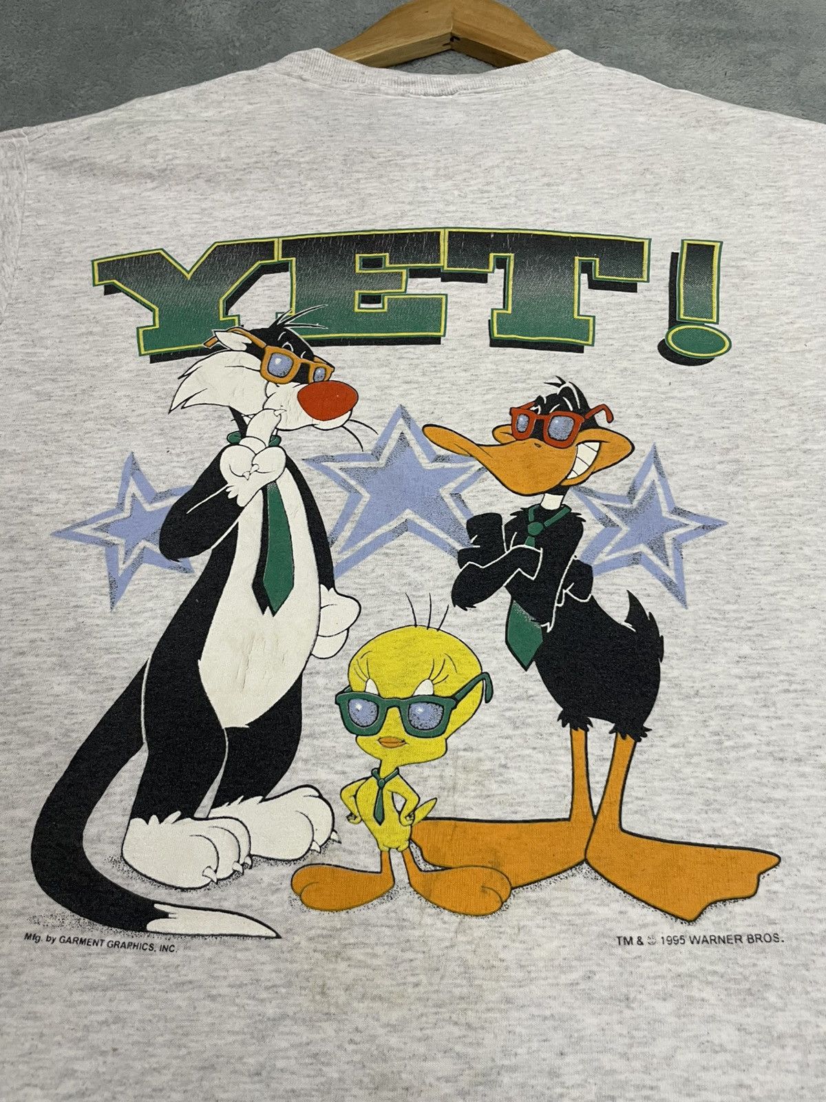 Vintage × Warner Bros Vintage Cartoon Network 1995 Warner Bros by Garment Graphic Size US M / EU 48-50 / 2 - 11 Thumbnail