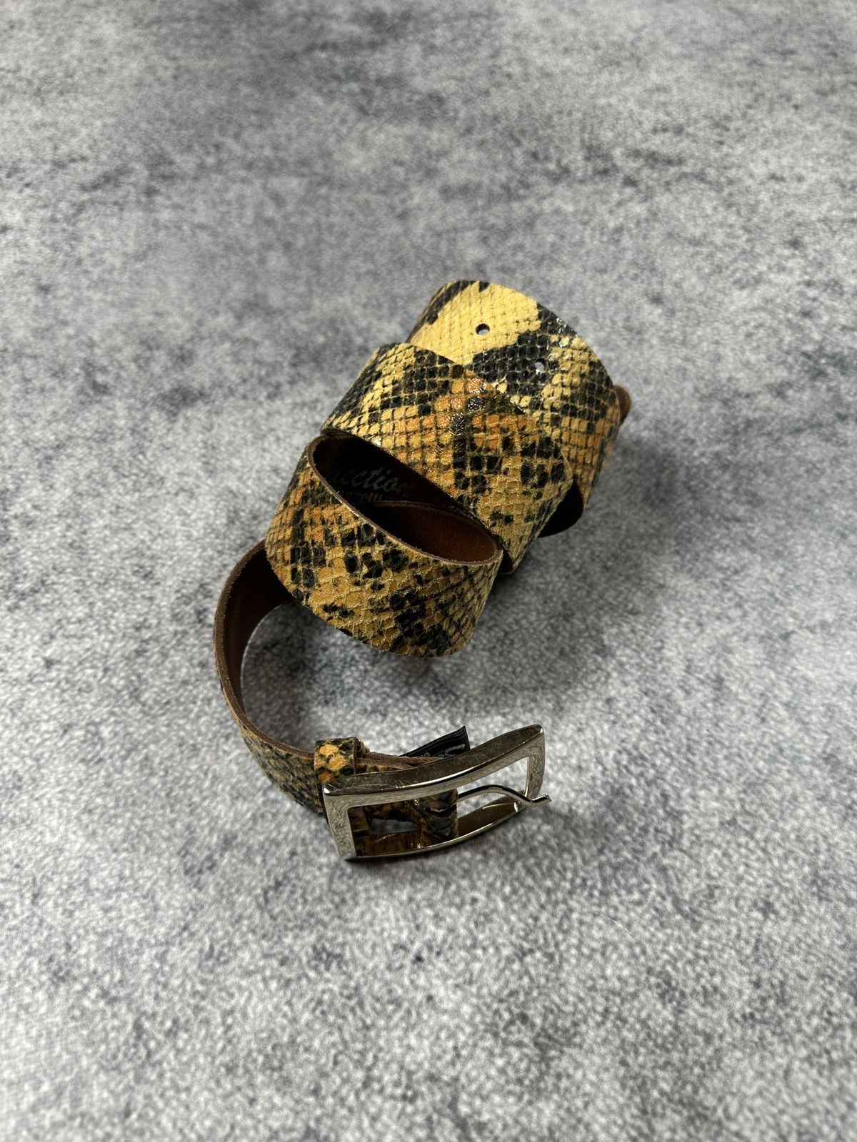 Vintage Y2K Snake Belts Streetwear Leather Avant Garde Vintage USA Size ONE SIZE - 1 Thumbnail