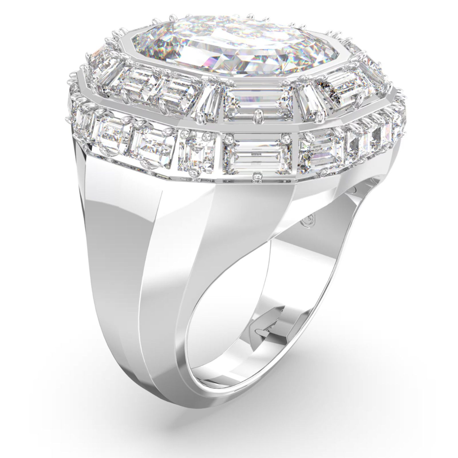 Swarovski Swarovski Mesmera cocktail ring Octagon cut 58 / 8 Size ONE SIZE - 6 Thumbnail