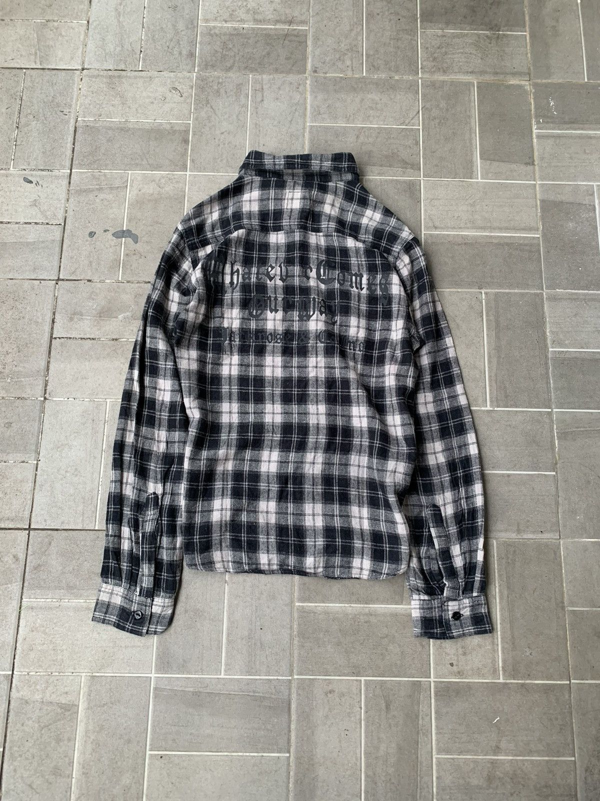 Beauty Beast Jackrose Plaid Checkered Gothic Style Shirt Size US M / EU 48-50 / 2 - 1 Thumbnail