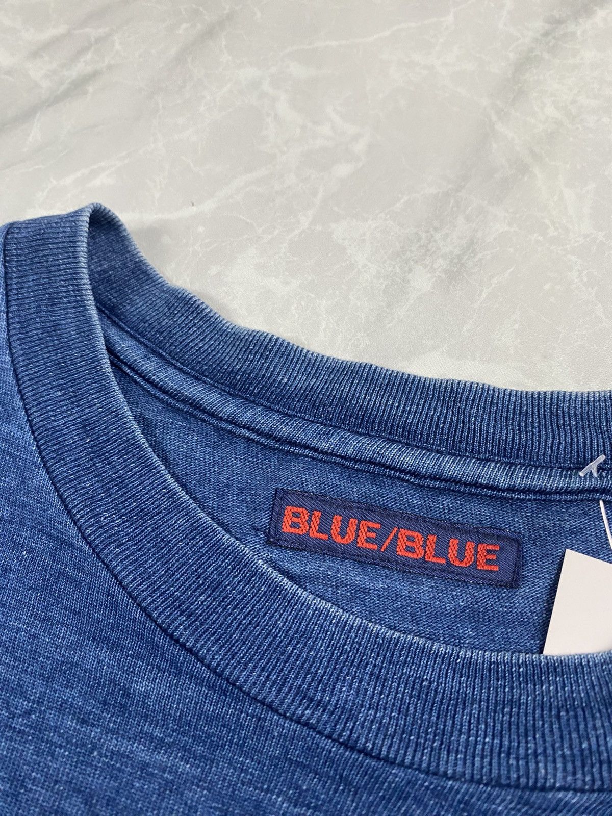Blue Blue Japan Vintage Blue Blue Japan Denim Indigo Tee Size US M / EU 48-50 / 2 - 4 Thumbnail