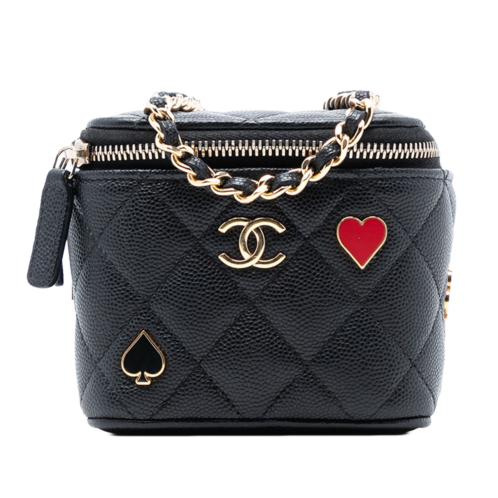 Chanel Chanel Mini Quilted Caviar Coco Casino Vanity Case Size ONE SIZE - 1 Thumbnail