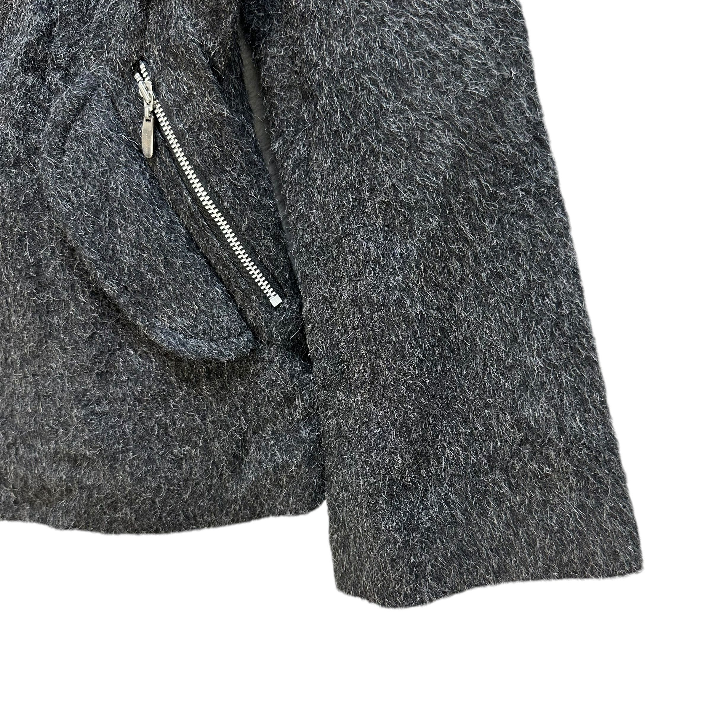Japanese Brand CATHERINE HARNEL Mohair Wool Hooded Jacket #A52-1210 Size M / US 6-8 / IT 42-44 - 6 Thumbnail