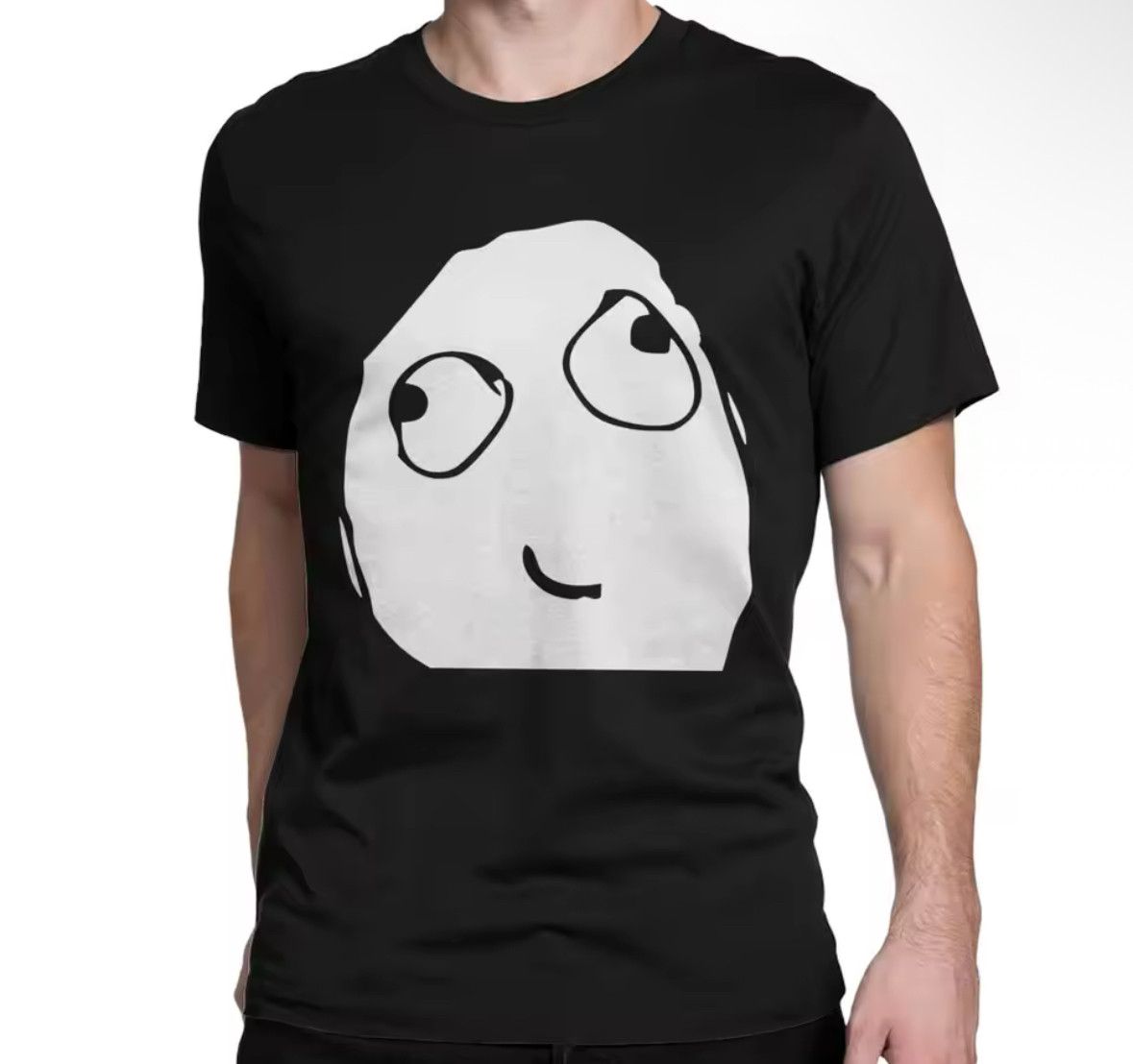 Other Creative Potato Troll Face Funny Meme Trendy T-Shirt Size US L / EU 52-54 / 3 - 3 Thumbnail
