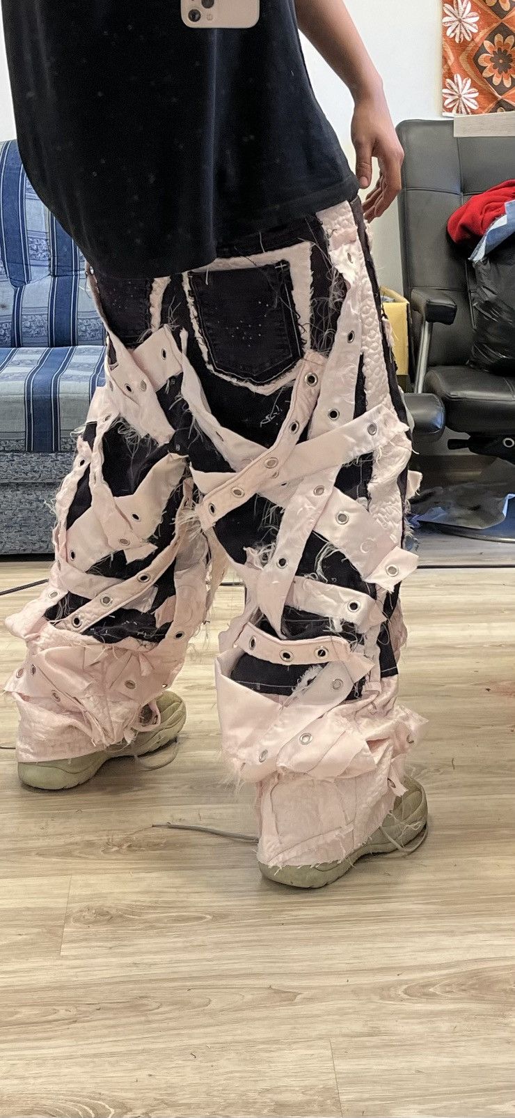 Other Hello kitty custom jeans Size US 36 / EU 52 - 4 Thumbnail