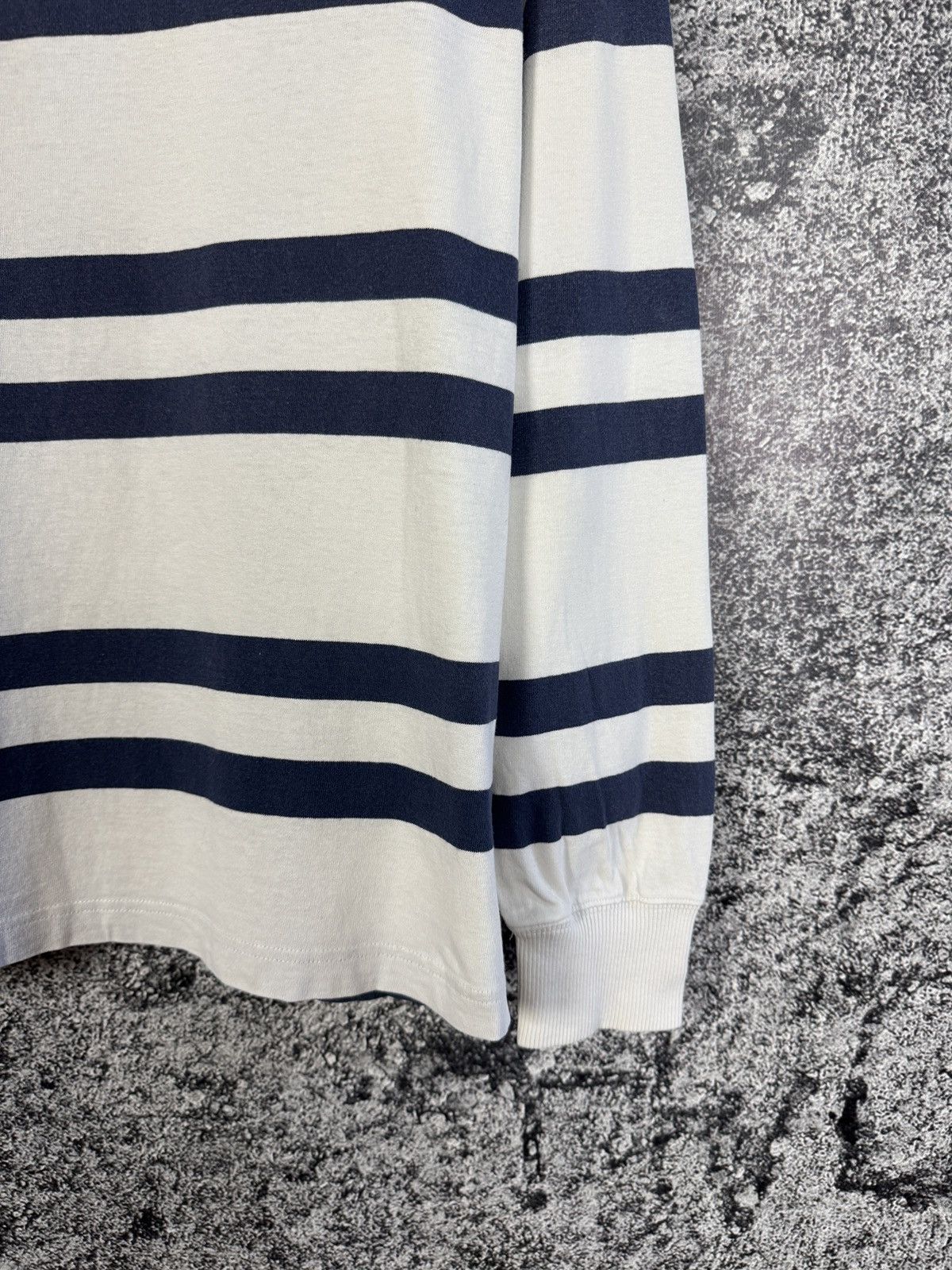 Gant Gant Vintage Rugby Shirt Striped Long Sleeve Polo Crest Logo Size US L / EU 52-54 / 3 - 16 Thumbnail