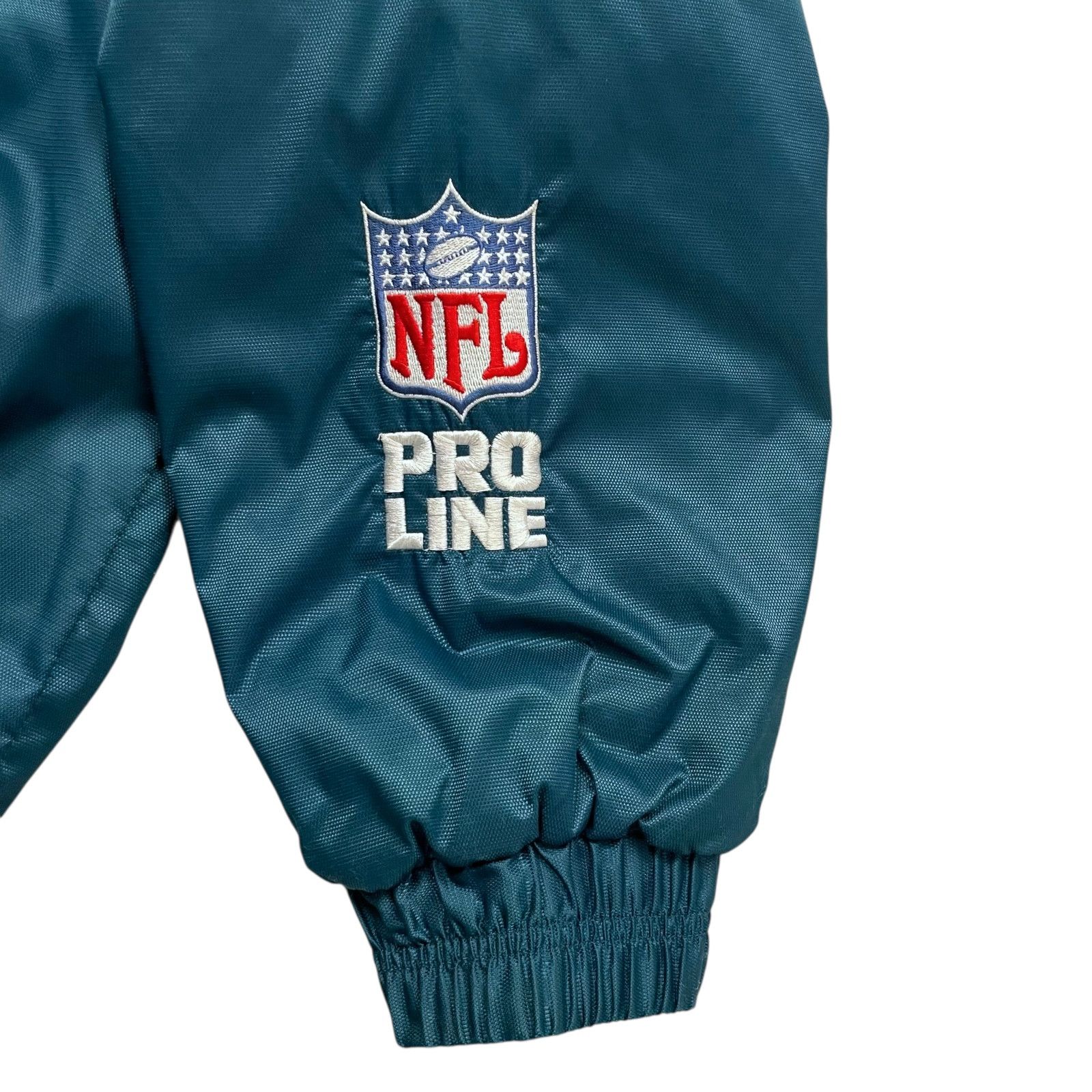 NFL VTG 90s PHILADELPHIA EAGLES LOGO ATHLETIC BOMBER JACKET Size US XL / EU 56 / 4 - 6 Thumbnail