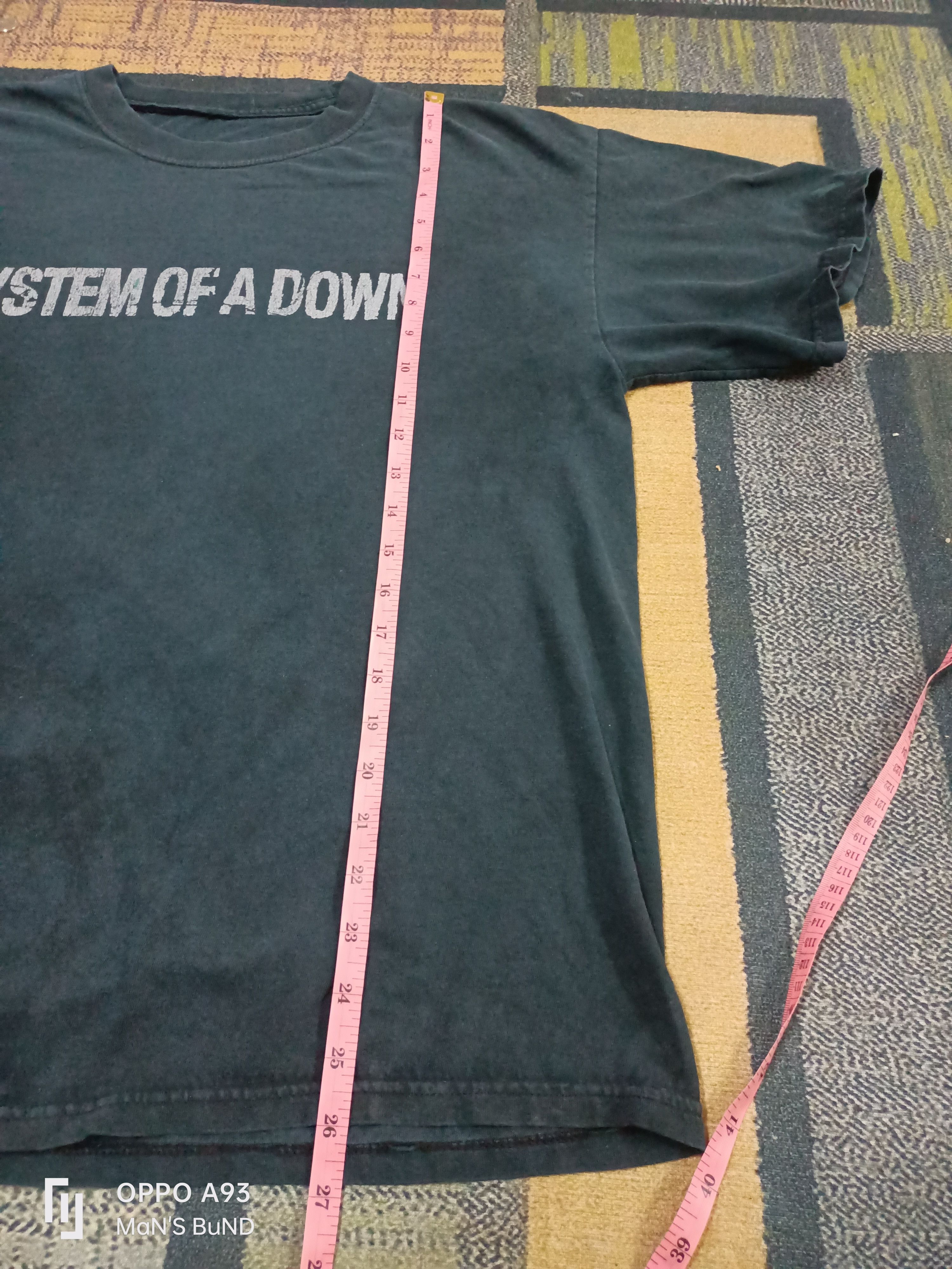 Band Tees DISTRESSED BAND TEES,SYSTEM OF A DOWN Size US M / EU 48-50 / 2 - 10 Thumbnail