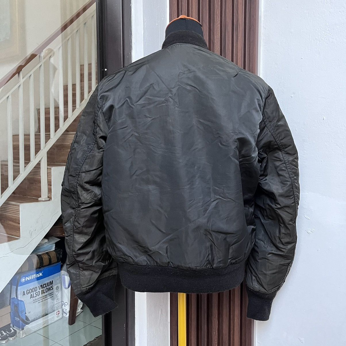 I. Spiewak And Sons Natural Faded Bomber Jacket I Spiewak & Sons Made In Usa Size US M / EU 48-50 / 2 - 3 Thumbnail