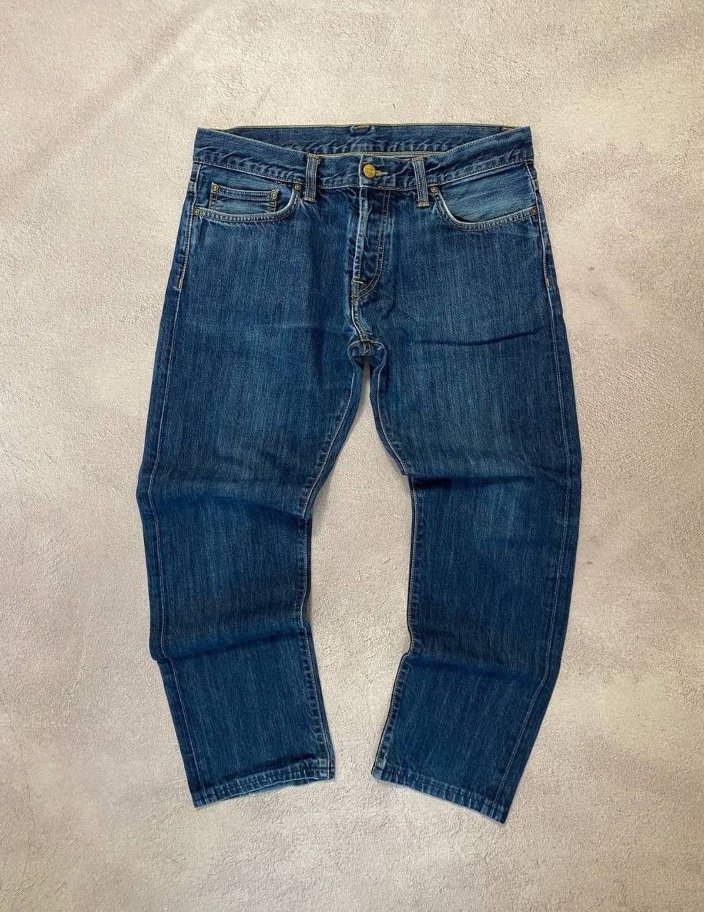 Carhartt × Japanese Brand Carhartt faded distressed y2k pants jeans Size US 32 / EU 48 - 3 Thumbnail