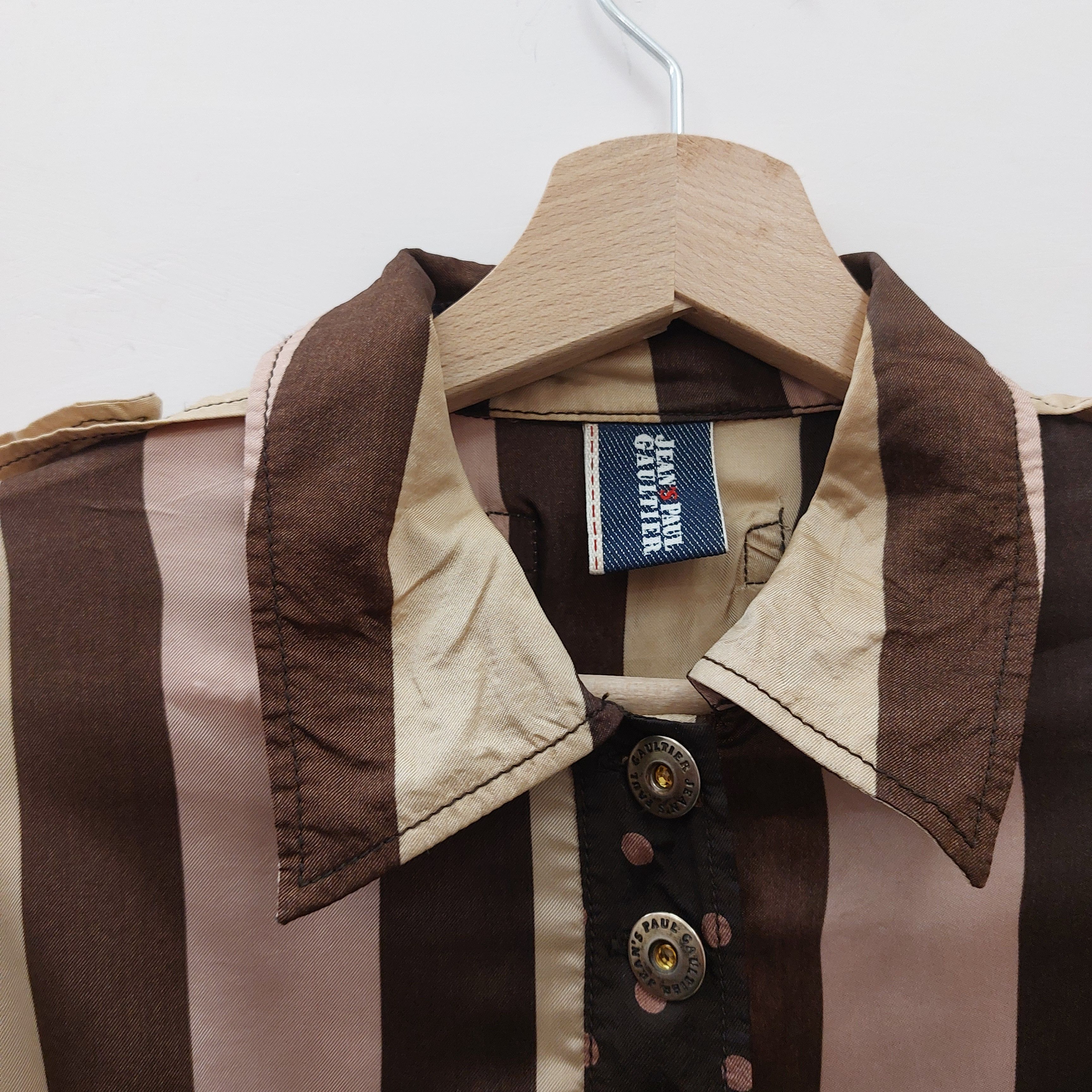 Jean Paul Gaultier Jean Paul Gaultier vintage viscose shirt dress Size S / US 4 / IT 40 - 5 Thumbnail