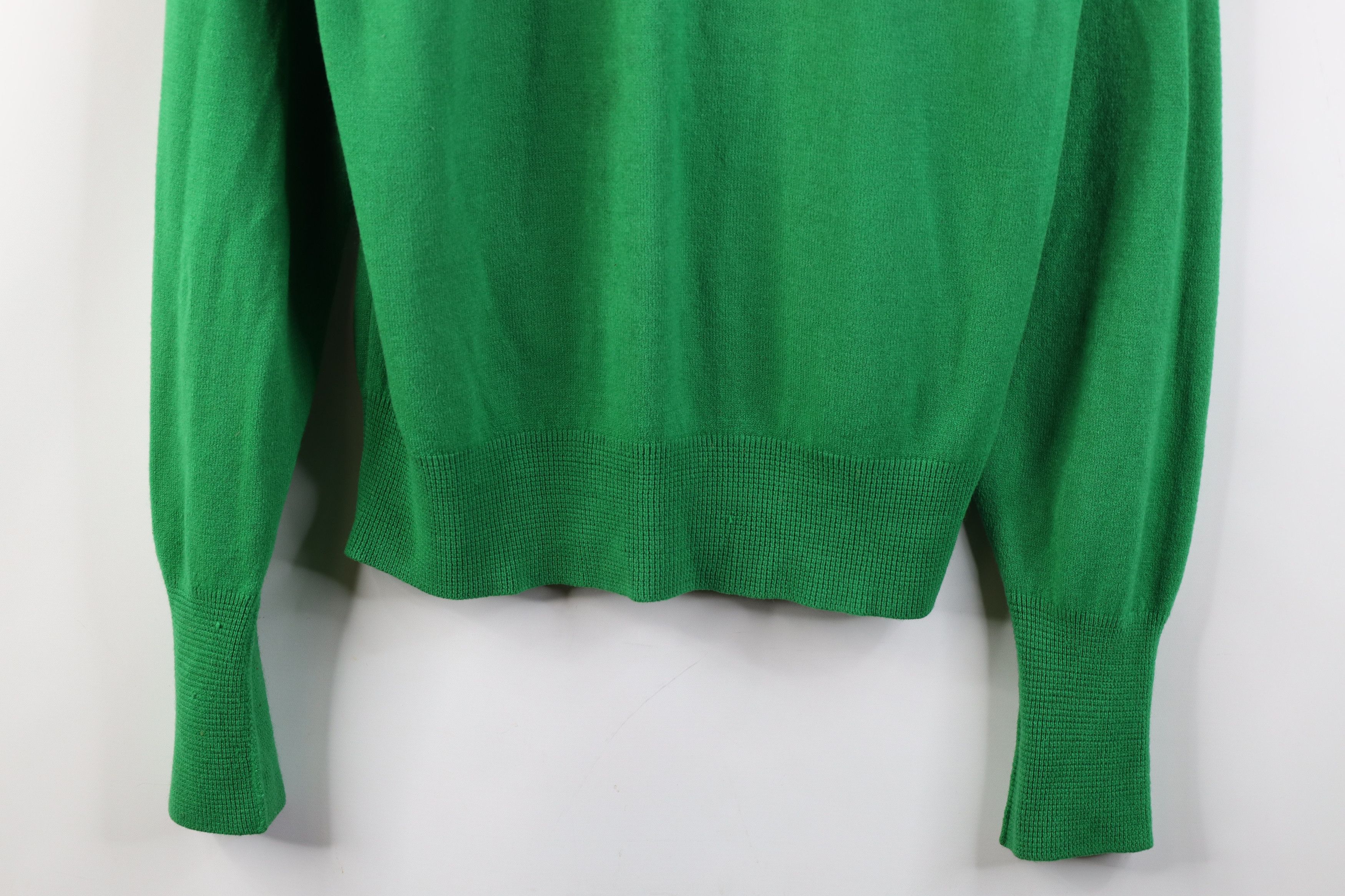 Vintage Vintage 70s Streetwear Knit The Masters Golf Sweater Green Size US L / EU 52-54 / 3 - 3 Thumbnail