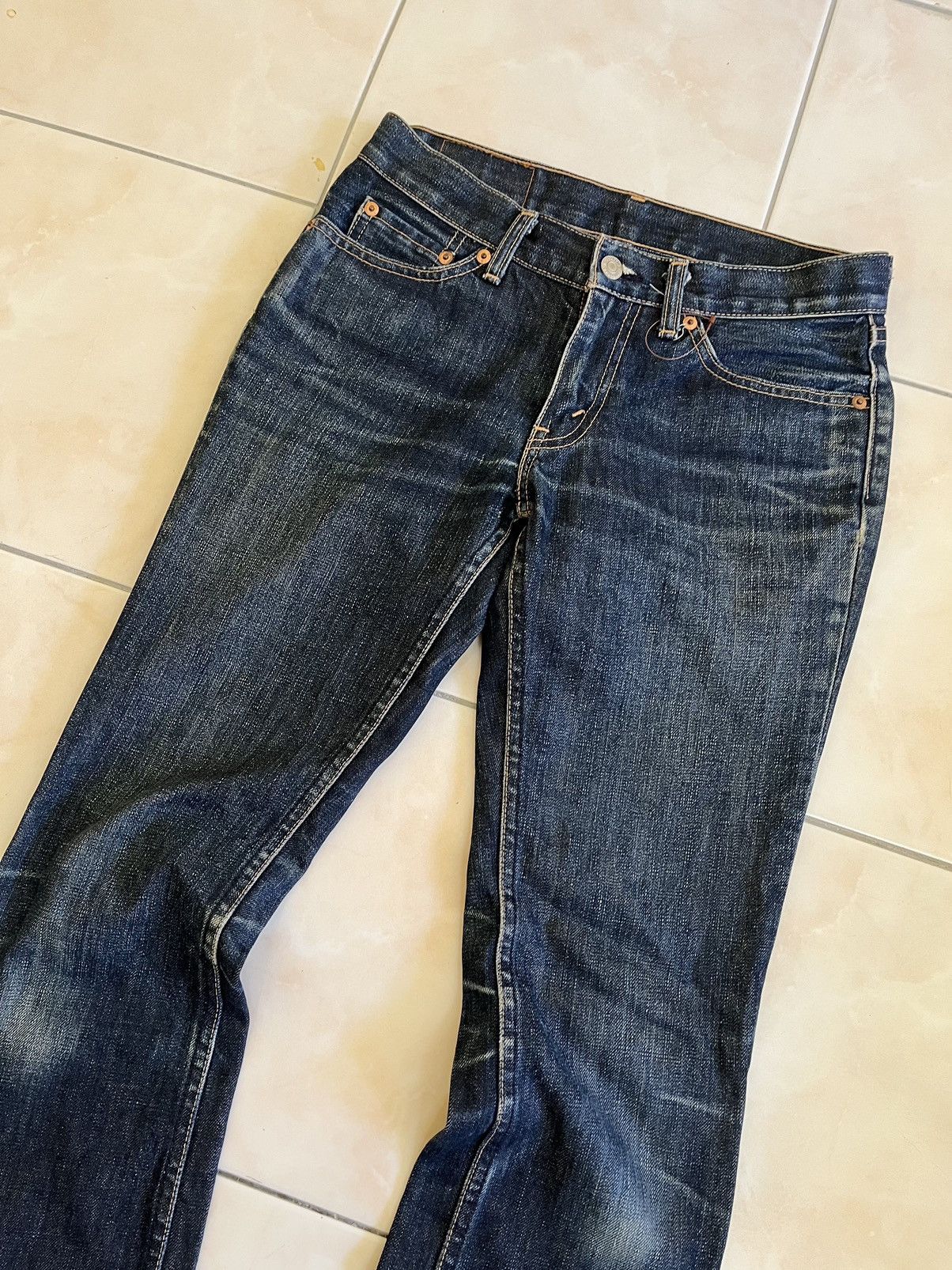 Levi's × Vintage ❤️‍🔥SEND OFFER ❤️‍🔥 LEVIS BOOTCUT DENIM JEANS Size 29" - 4 Thumbnail