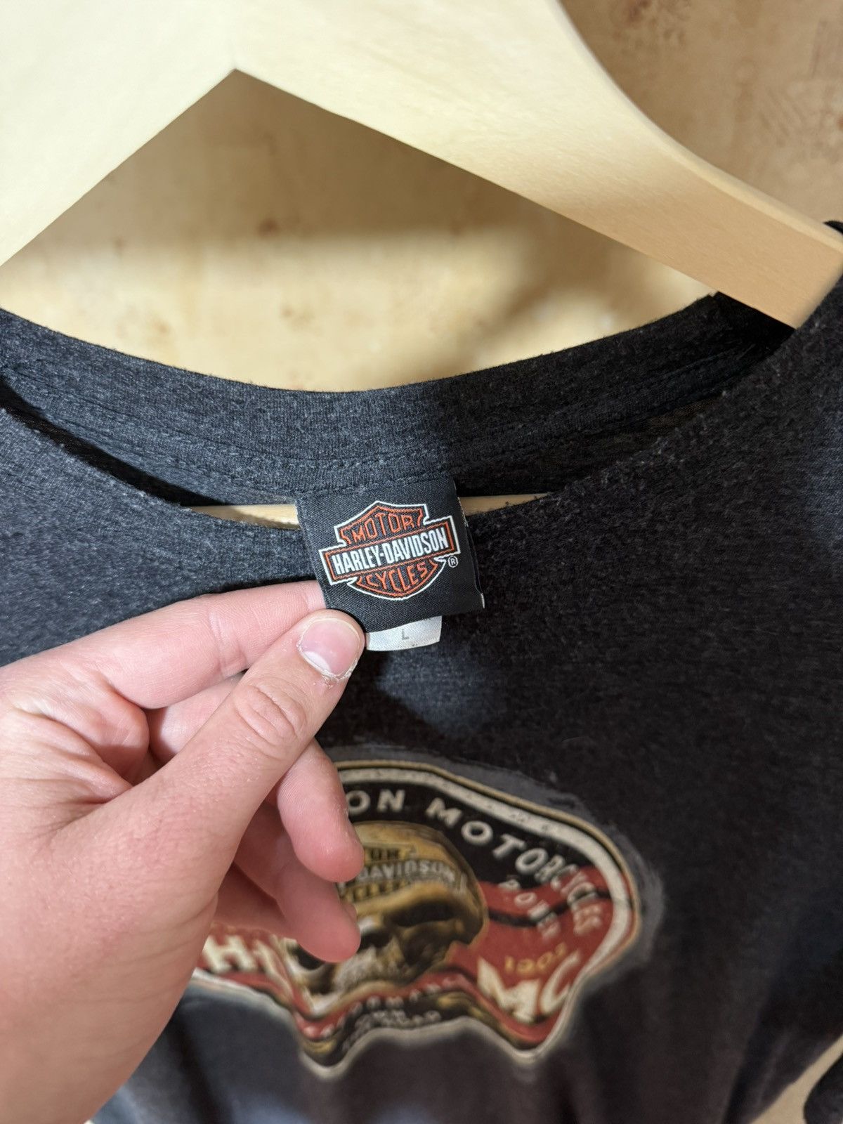 Band Tees × Harley Davidson × Vintage Vintage Harley Davidson Motorcycles Speed Power T-Shirt Size US L / EU 52-54 / 3 - 5 Thumbnail