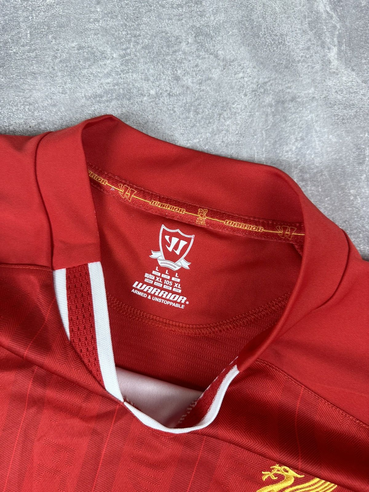 Warrior Warrior Liverpool FC 2013/14 Home Soccer Jersey #8 Gerrard Size US L / EU 52-54 / 3 - 10 Thumbnail