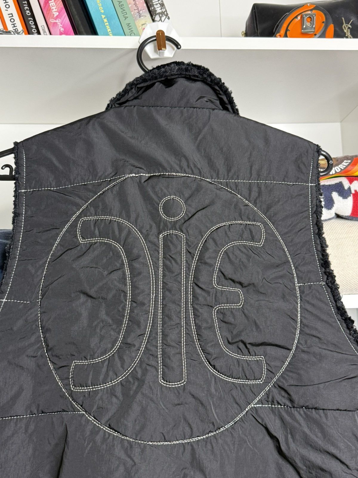 Iceberg Vintage 90s Iceberg Big logo nylon vest size M Size M / US 6-8 / IT 42-44 - 10 Thumbnail