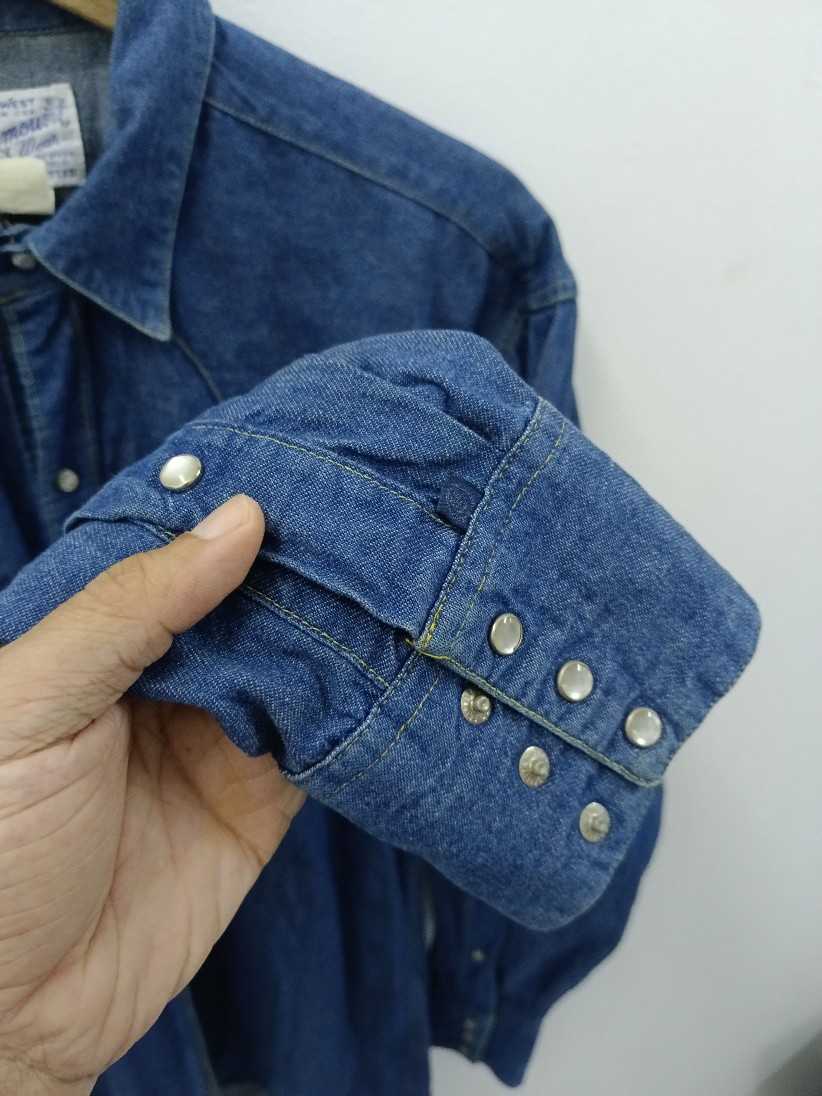 Rockmount Ranch Wear Vintage Rockmount Denim Western - Oversized S Size US S / EU 44-46 / 1 - 3 Thumbnail
