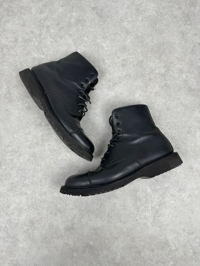 Prada 2000s Prada Black Leather Boots Size US 10.5 / EU 43-44 - 4 Thumbnail