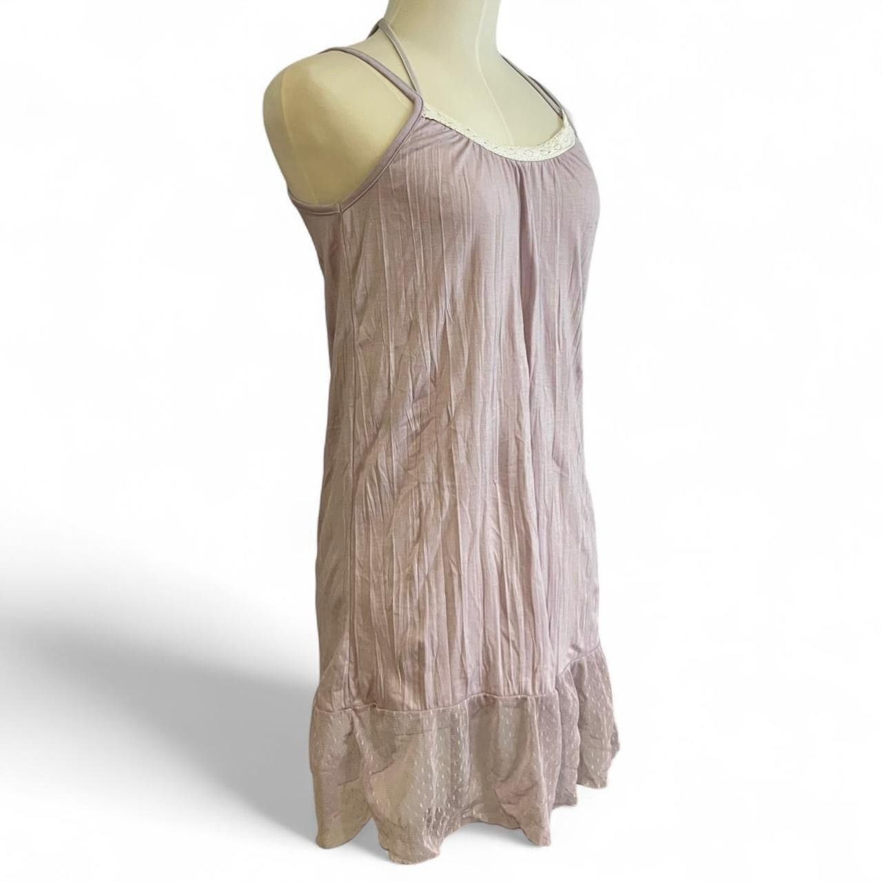 Other Y2k lolita coquette Lilac taro white lace trim halter dress Size M / US 6-8 / IT 42-44 - 3 Thumbnail
