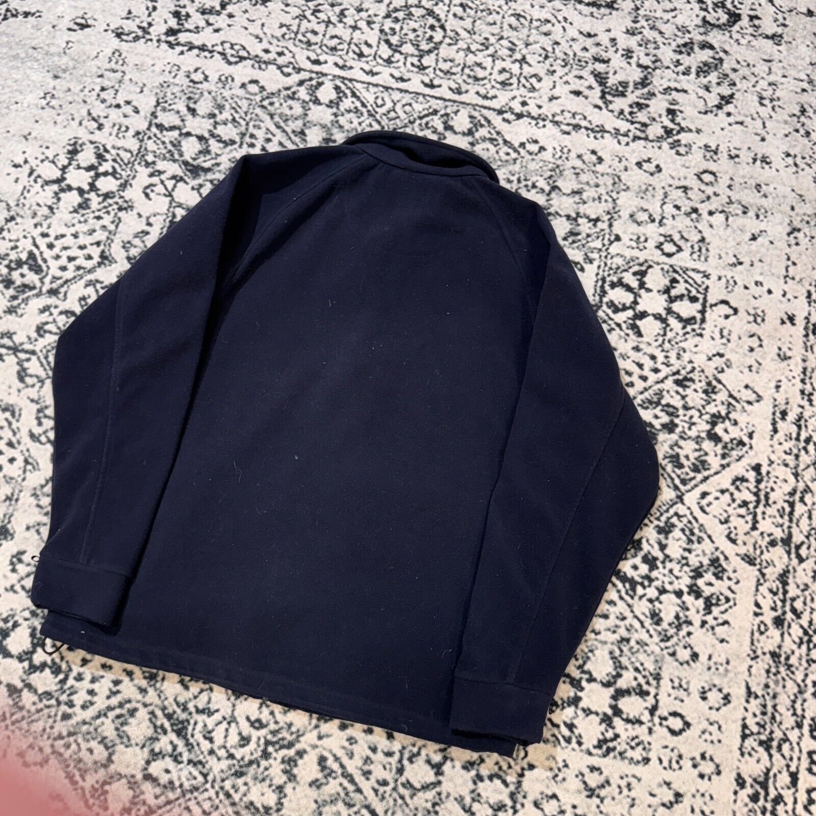 Vintage Vintage Regatta Navy Polyester Fleece Zip Size M Outdoor 90s Size US M / EU 48-50 / 2 - 13 Thumbnail