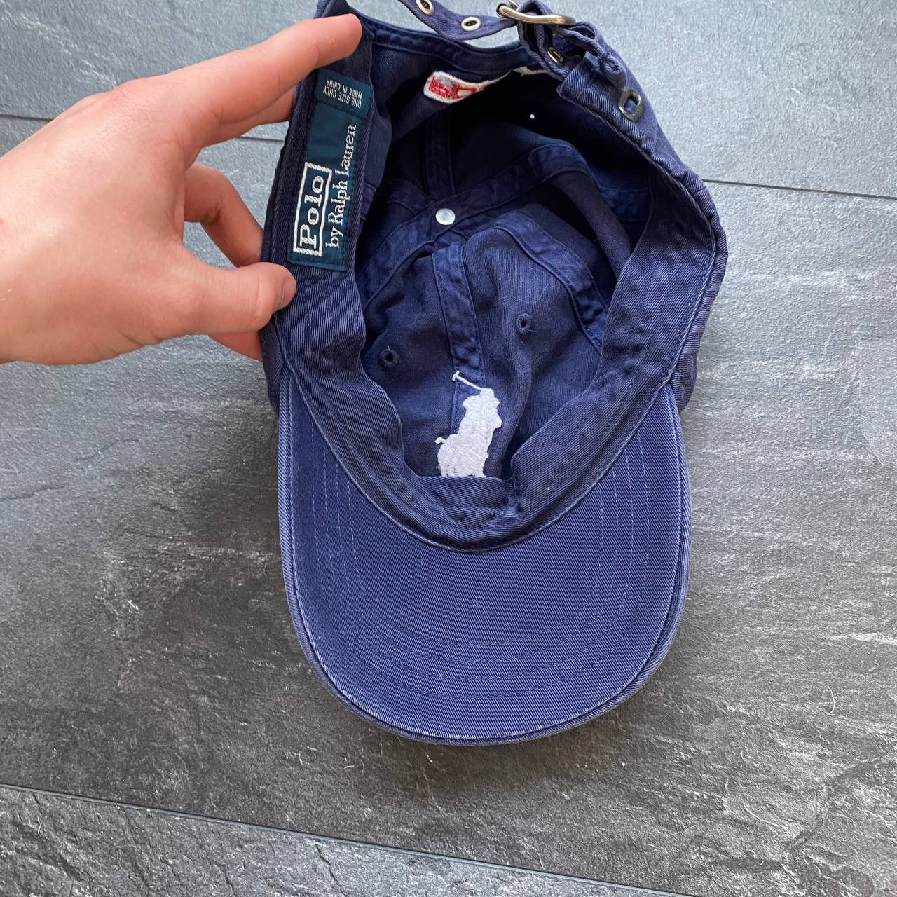 Polo Ralph Lauren × Ralph Lauren × Vintage Vintage Polo Ralph Lauren Cap Big Logo 90s Y2K Casual Size ONE SIZE - 8 Thumbnail