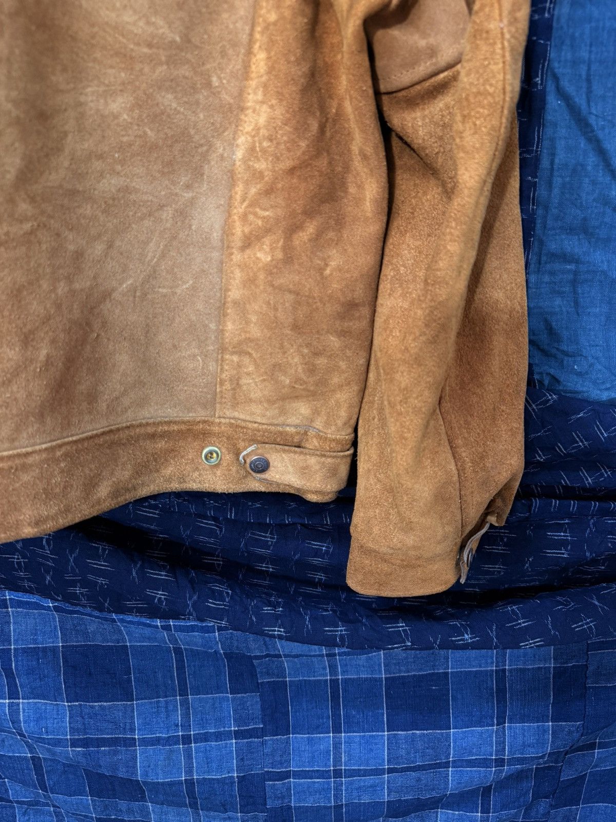 Schott Vtg Schott NYC Suede Leather Jacket Type 3 3sixteen 3🟦 Size US M / EU 48-50 / 2 - 13 Thumbnail